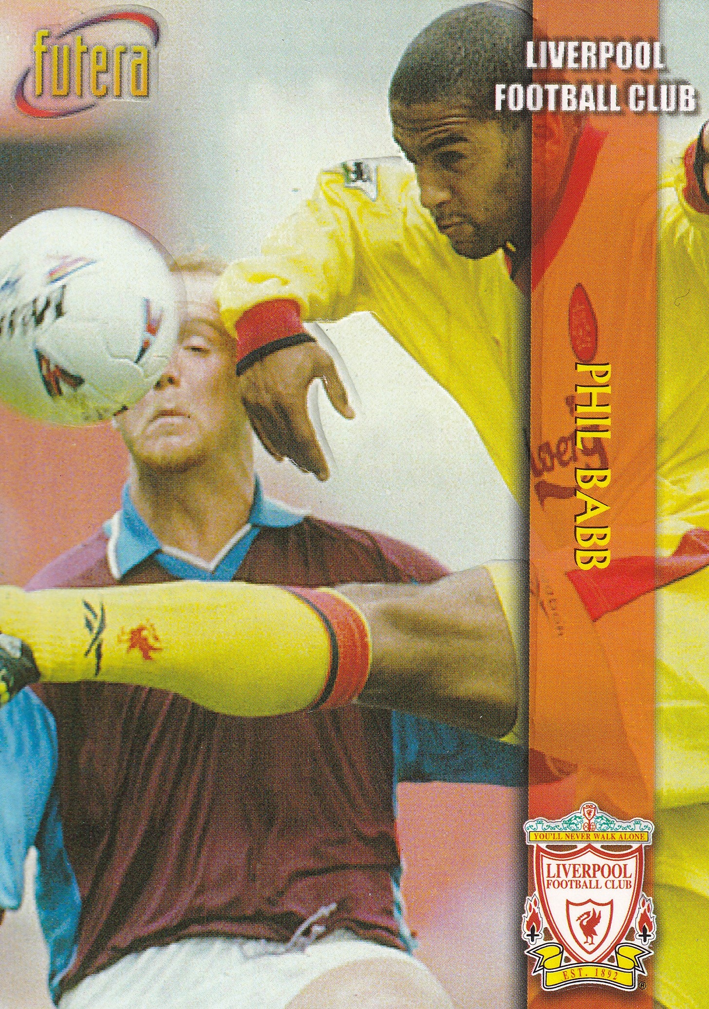 018. PHIL BABB - LIVERPOOL - EMBOSED