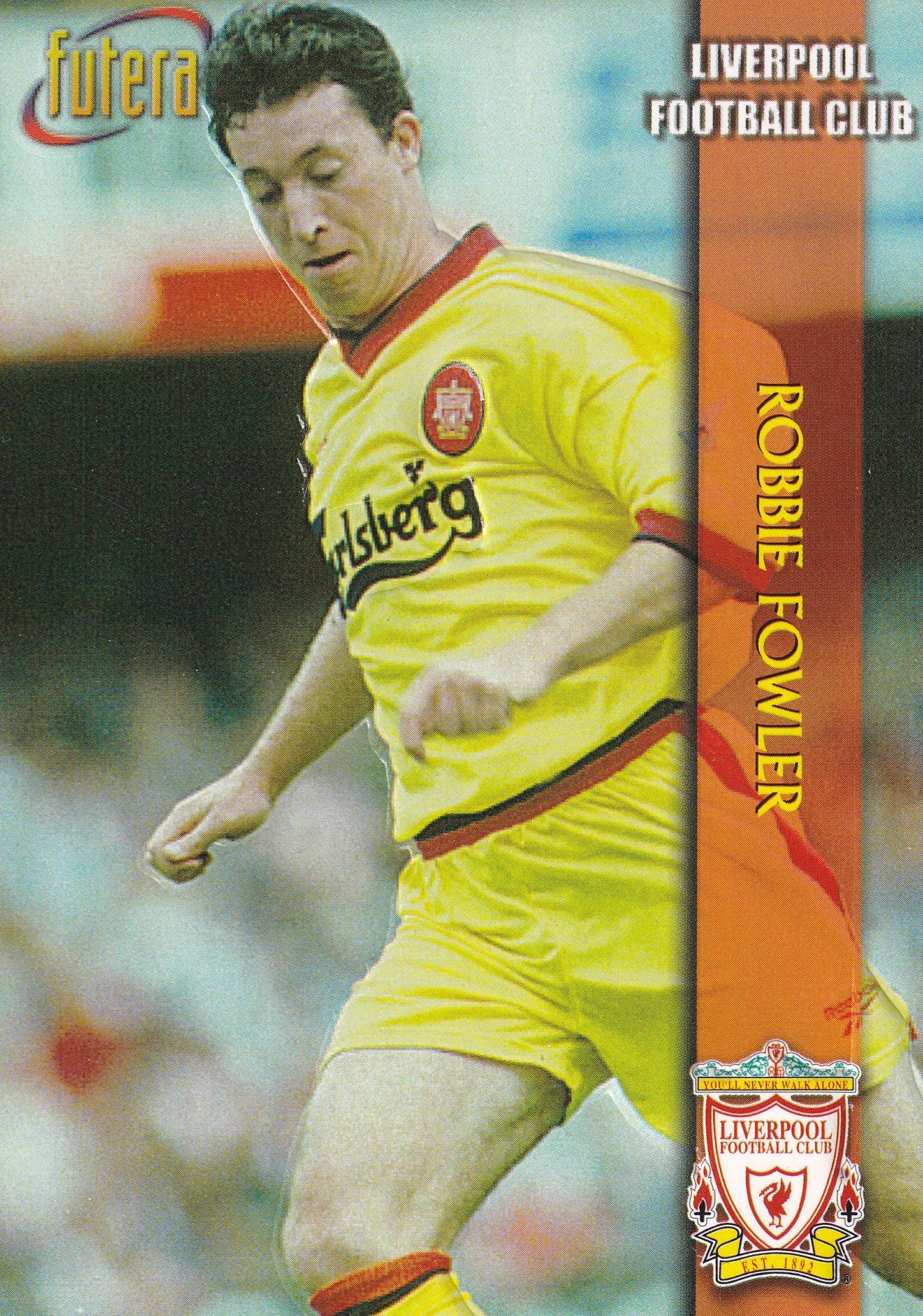 015. ROBBIE FOWLER - LIVERPOOL - EMBOSED