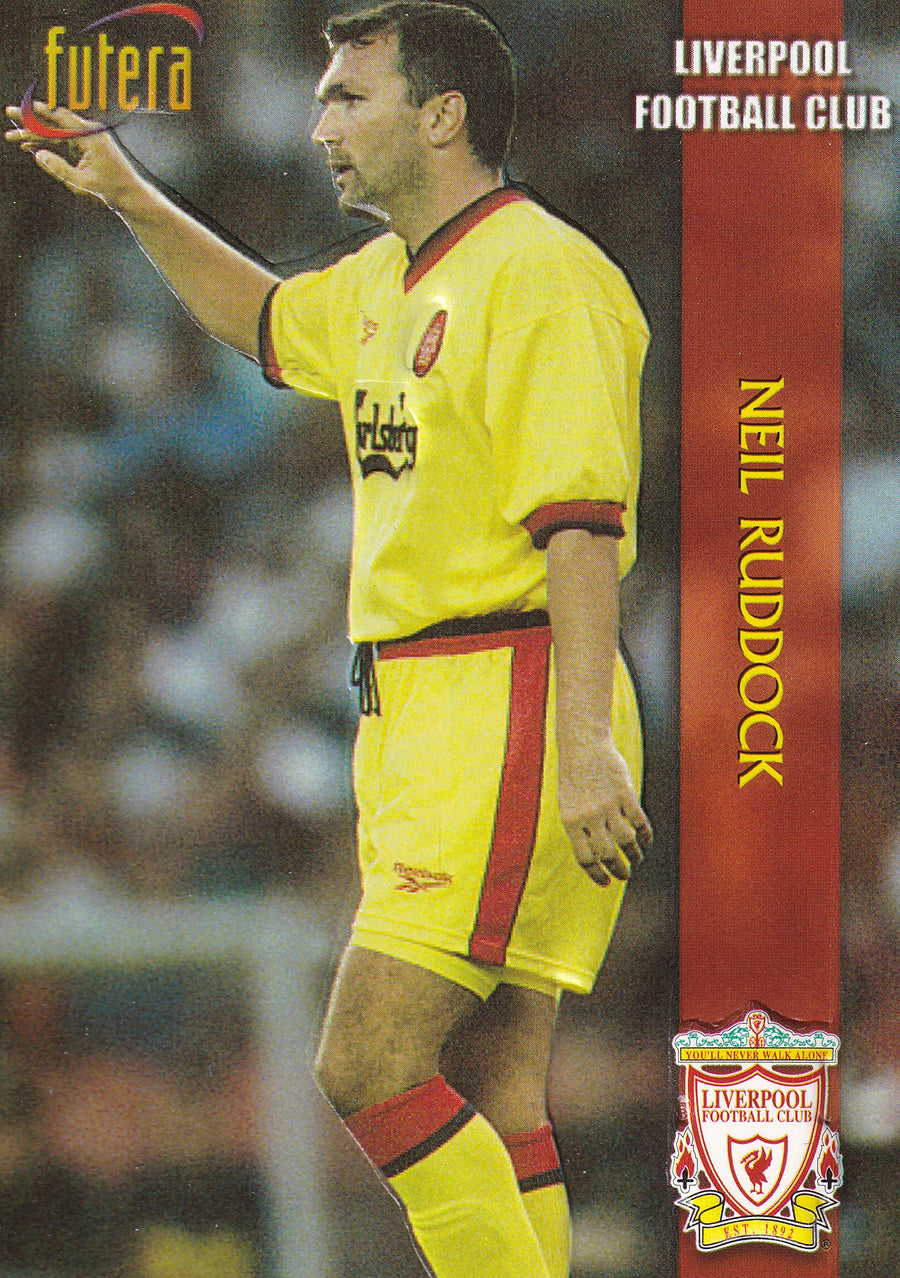 012. NEIL RUDDOCK - LIVERPOOL - EMBOSED