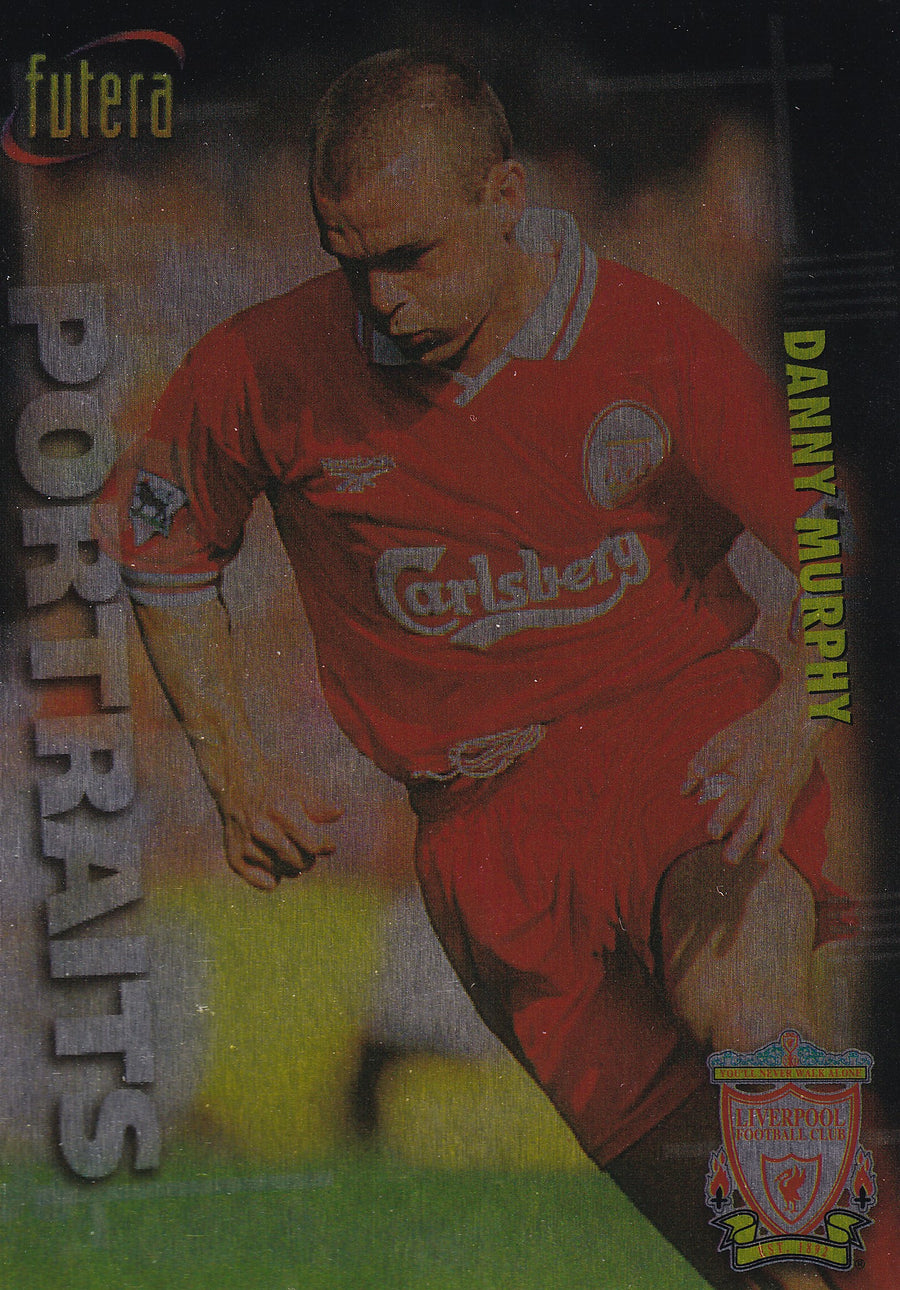 042. DANNY MURPHY - LIVERPOOL - PORTRAITS - CHROME