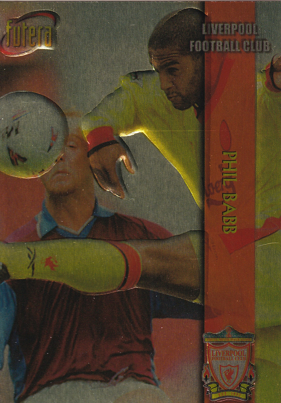 018. PHIL BABB - LIVERPOOL - EMBOSED SILVER FOIL