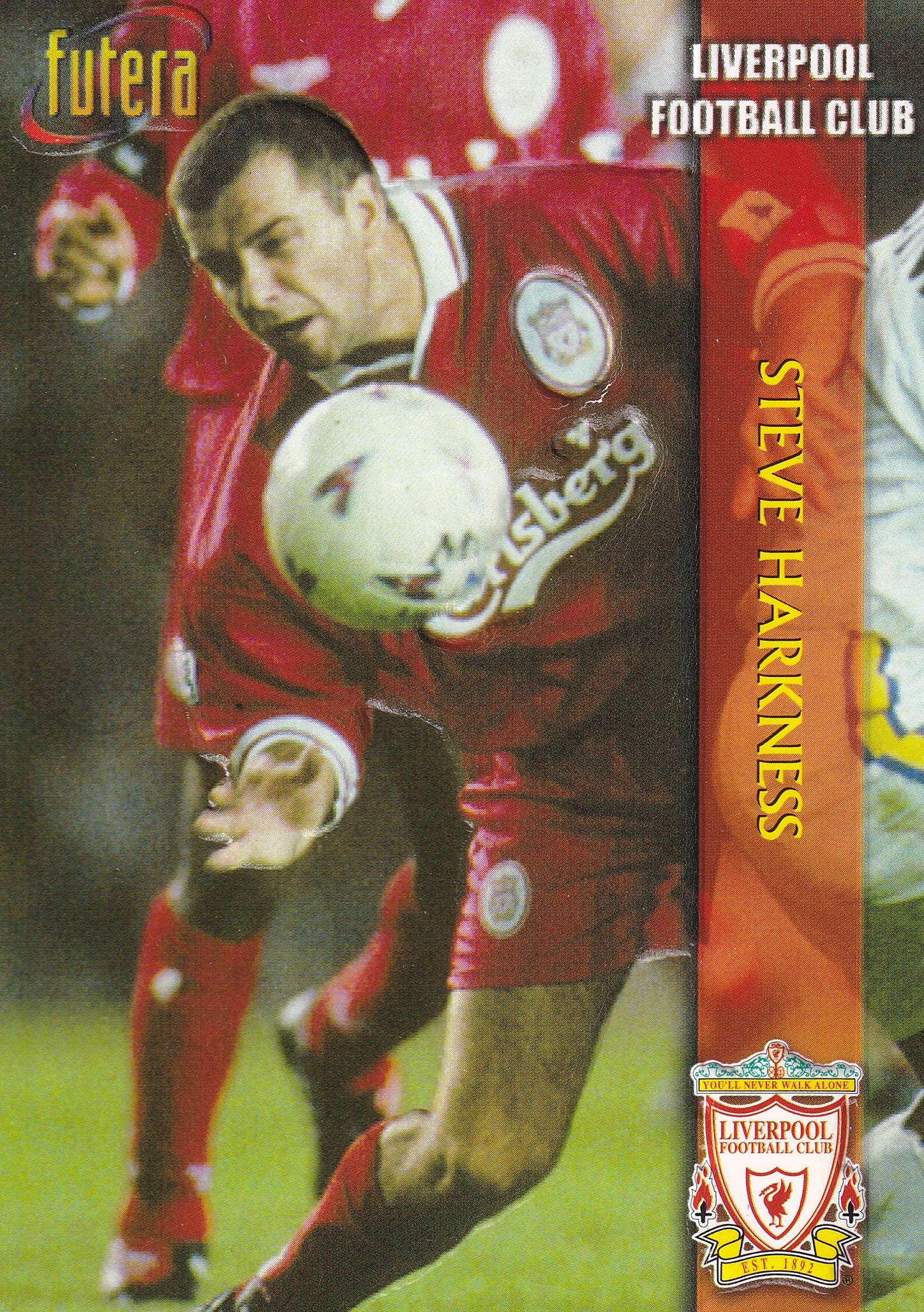 009. STEVE HARKNESS - LIVERPOOL - EMBOSED