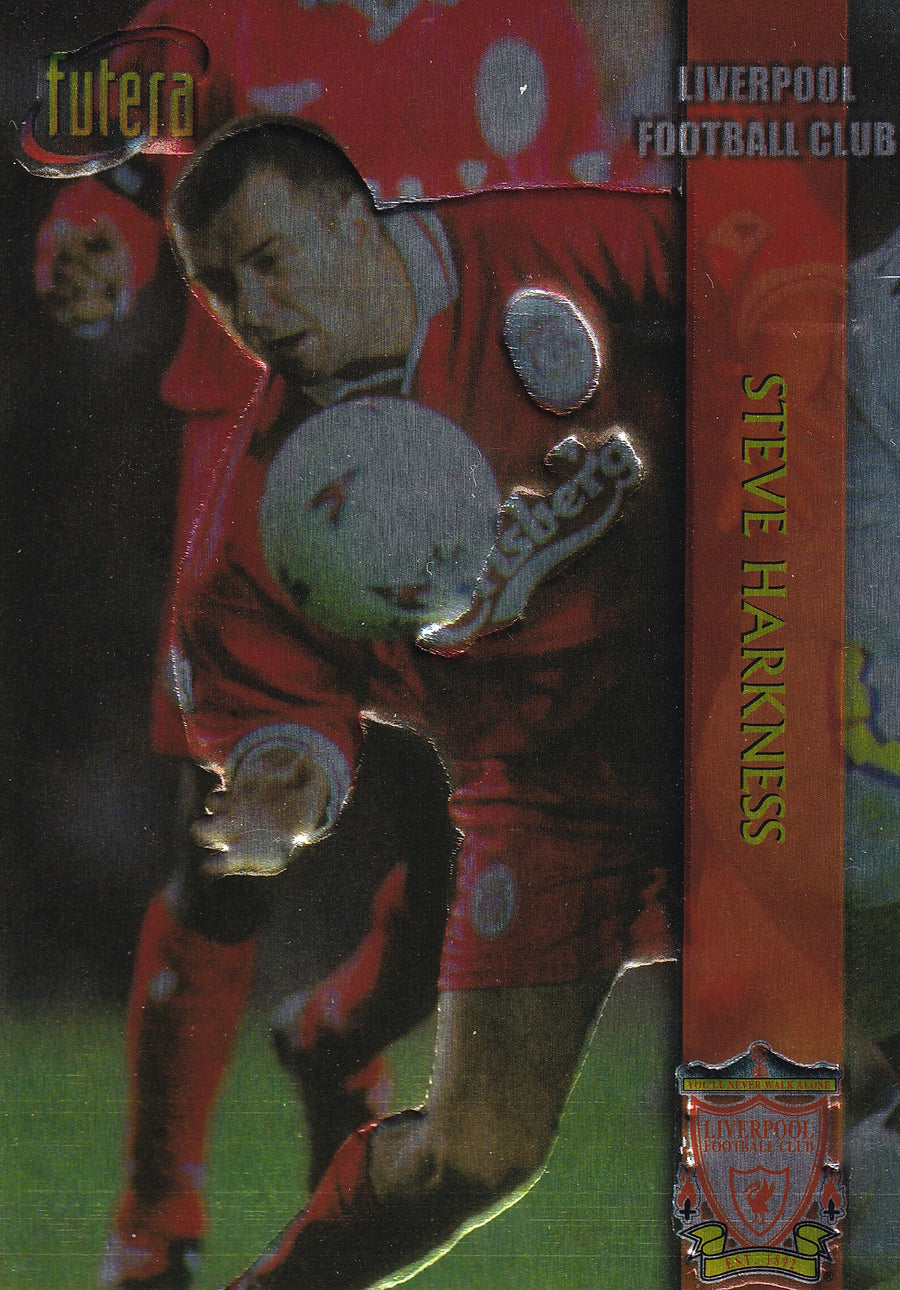 009. STEVE HARKNESS - LIVERPOOL - EMBOSED SILVER FOIL