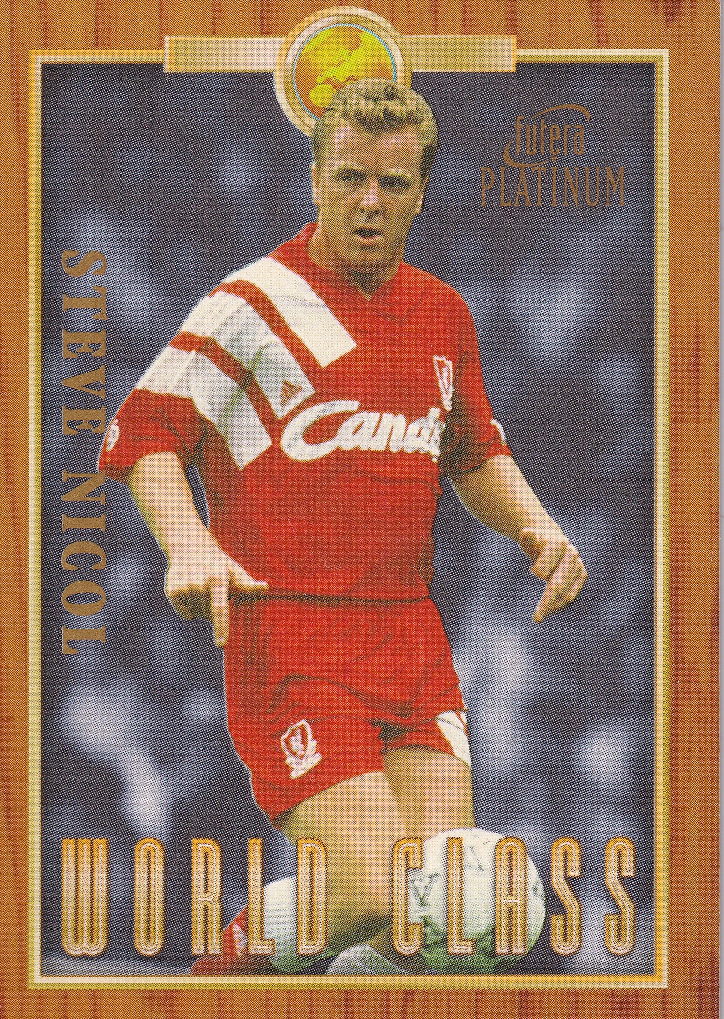 WC2. STEVE NICOL - LIVERPOOL - WORLD CLASS