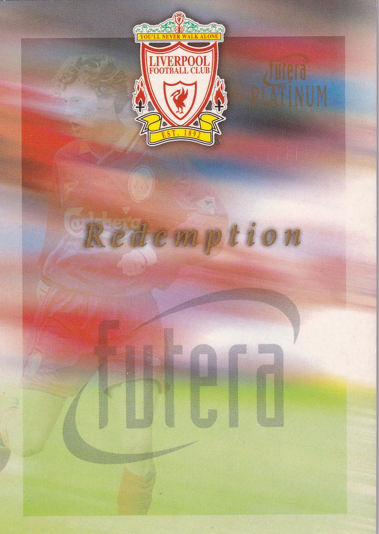 STEVE McMANAMAN - REDEMPTION CARD - REEMED CARD - CERTIFICATION #0044