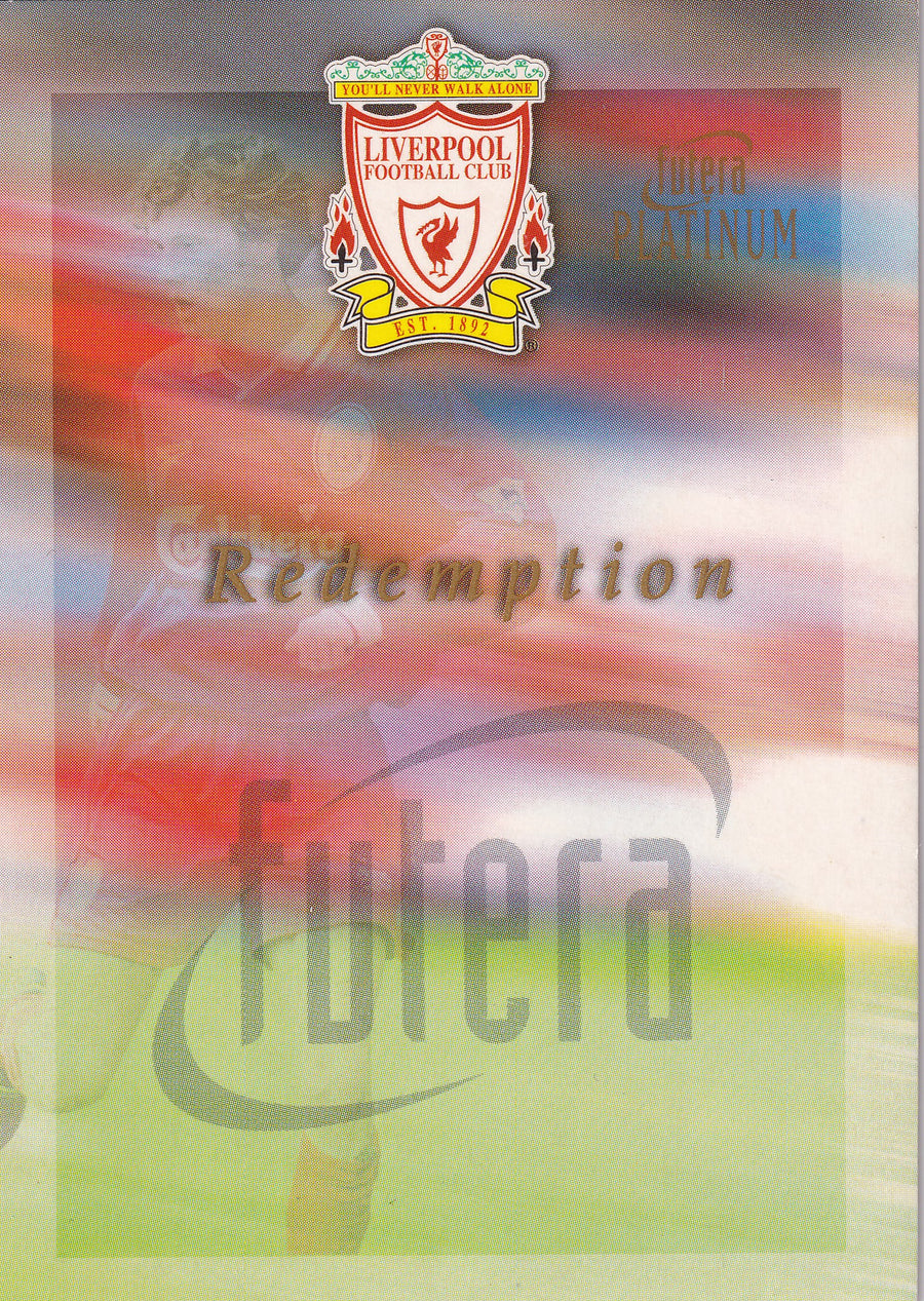 STEVE McMANAMAN - REDEMPTION CARD - REEMED CARD - CERTIFICATION #0005