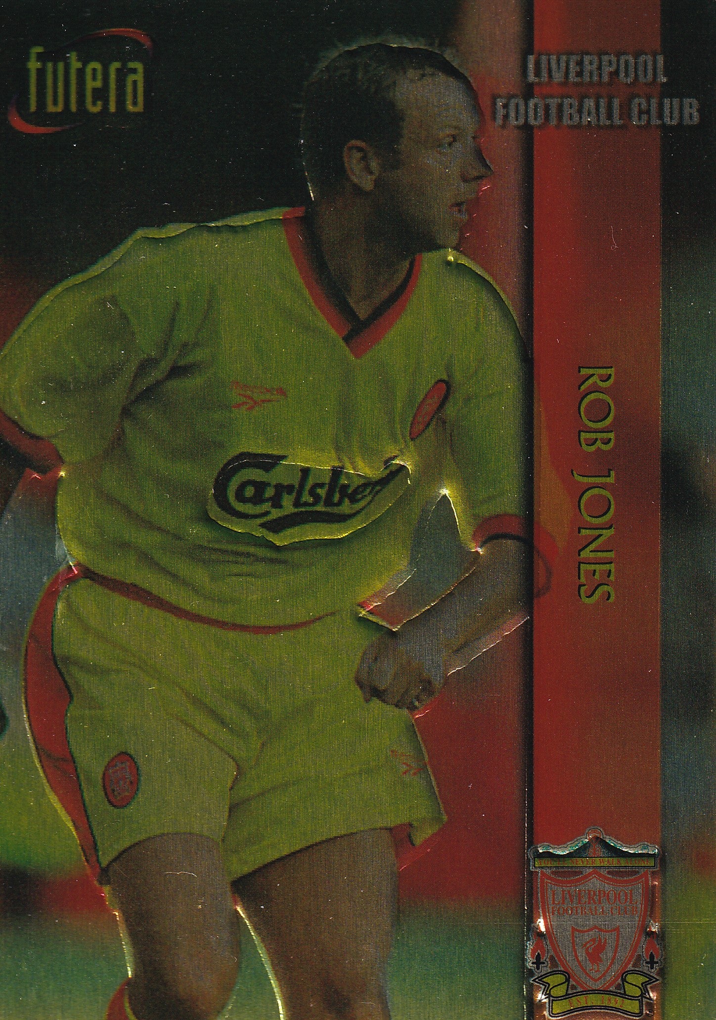 013. ROB JONES - LIVERPOOL - EMBOSED SILVER FOIL
