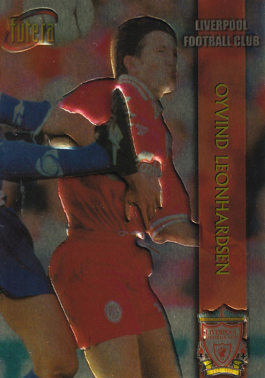 004. OYVIND LEONHARDSEN - LIVERPOOL - EMBOSED SILVER FOIL