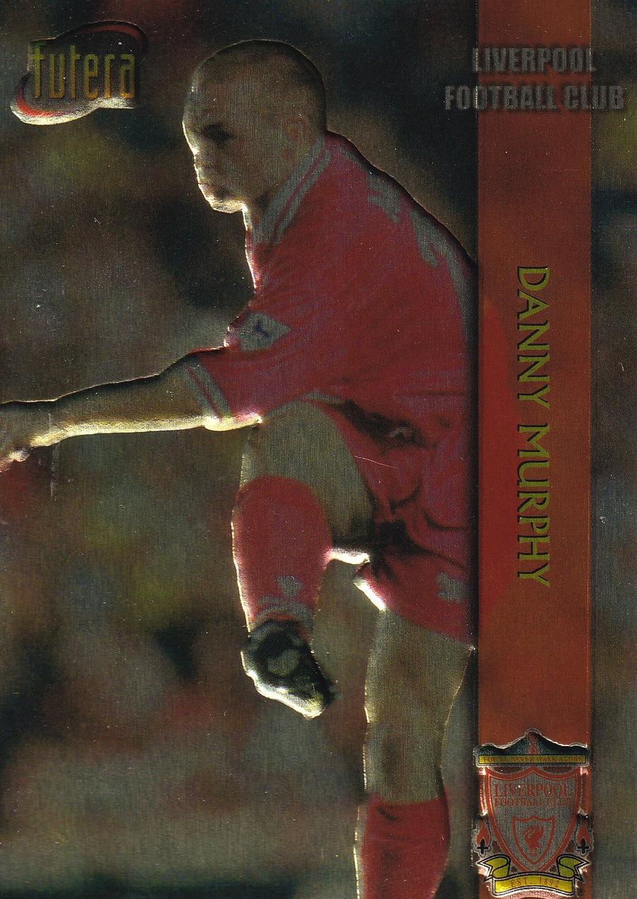 010. DANNY MURPHY - LIVERPOOL - EMBOSED SILVER FOIL