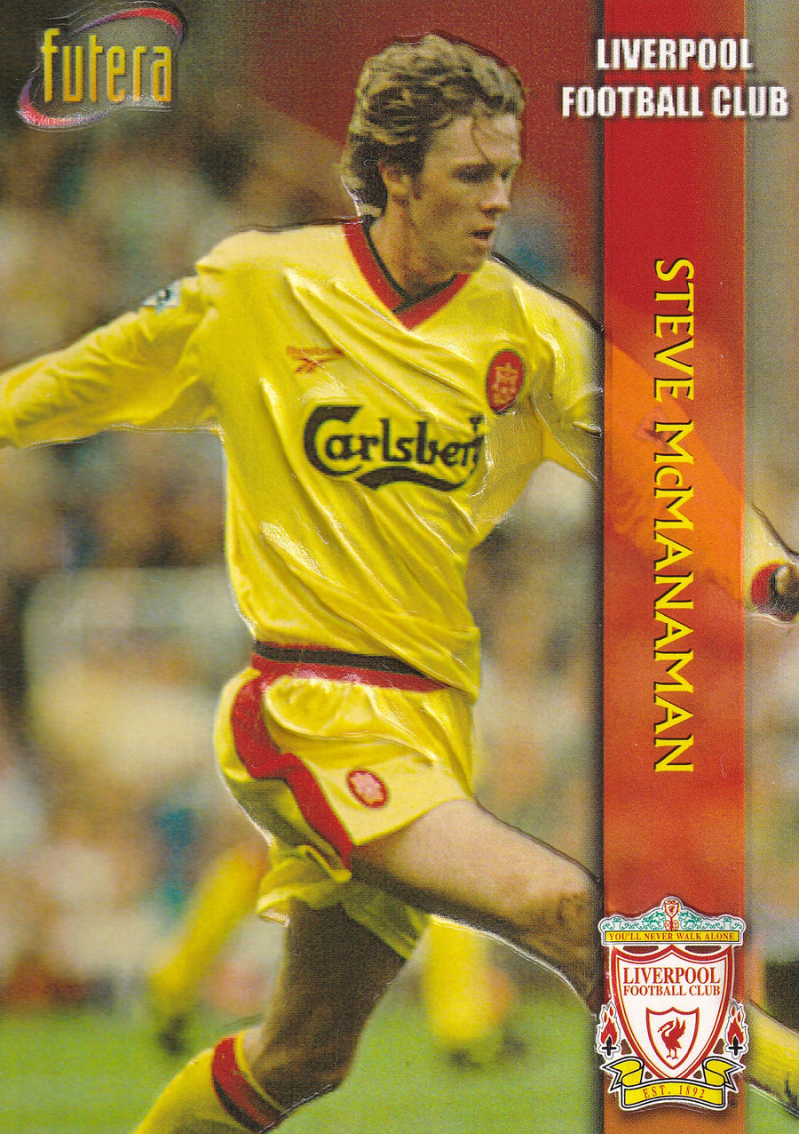 016. STEVE McMANAMAN - LIVERPOOL - EMBOSED