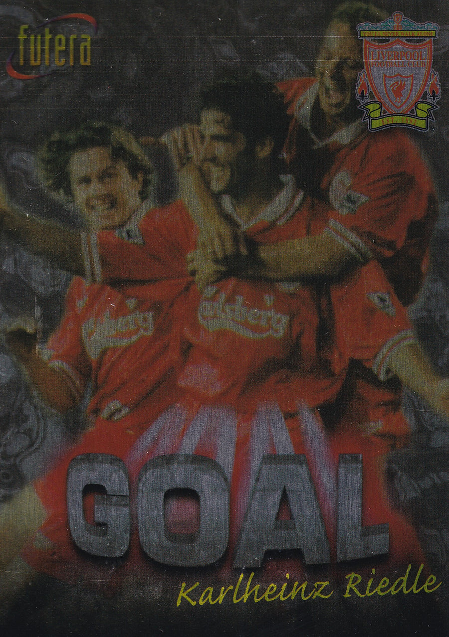 036. KARLHEINZ RIEDLE - LIVERPOOL - GOAL - CHROME