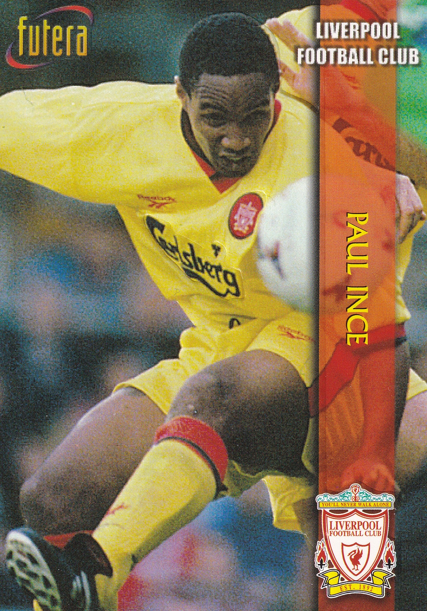 011. PAUL INCE - LIVERPOOL - EMBOSED