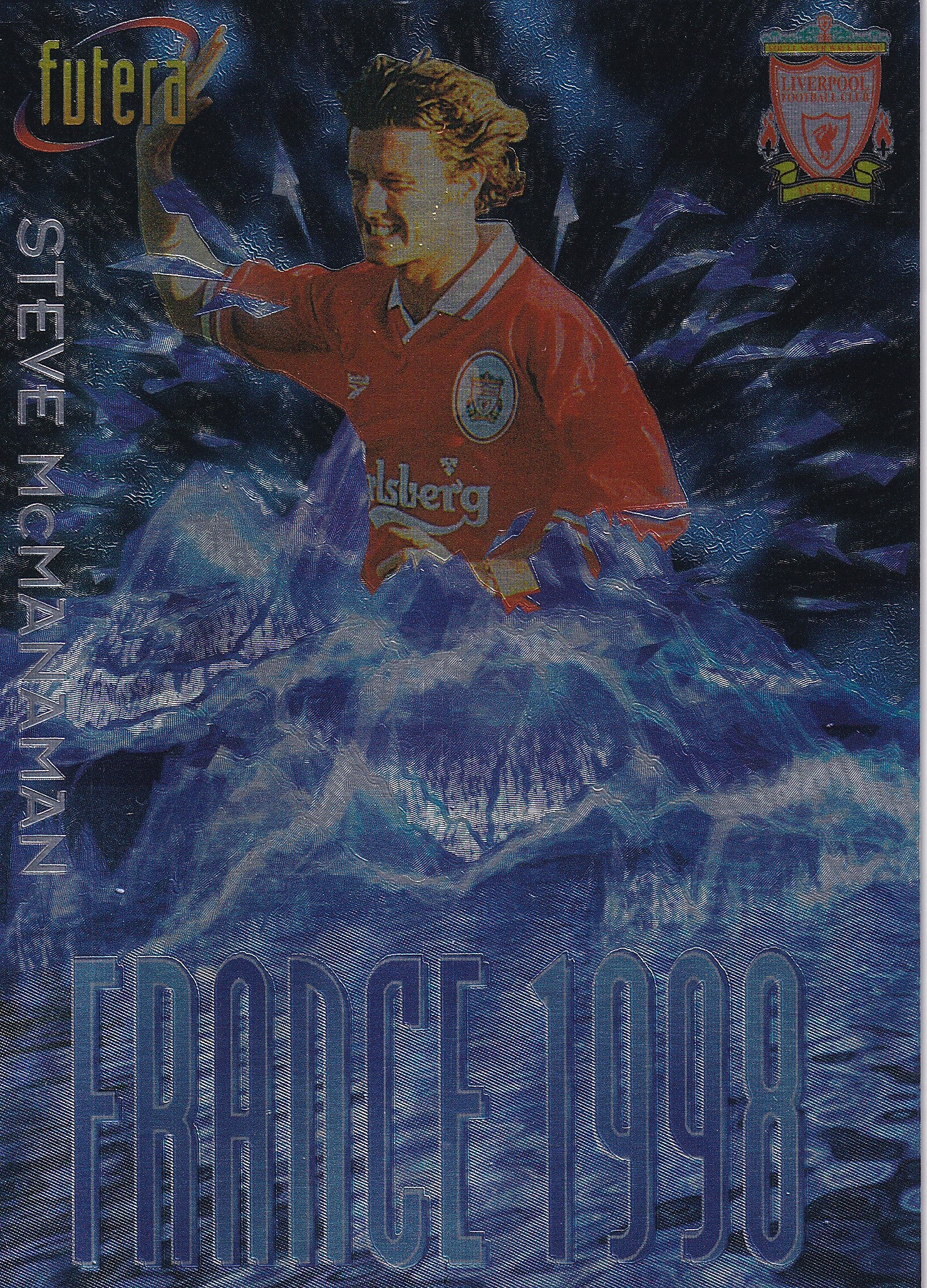 FR98-3. STEVE McMANAMAN - LIVERPOOL - FRANCE 98