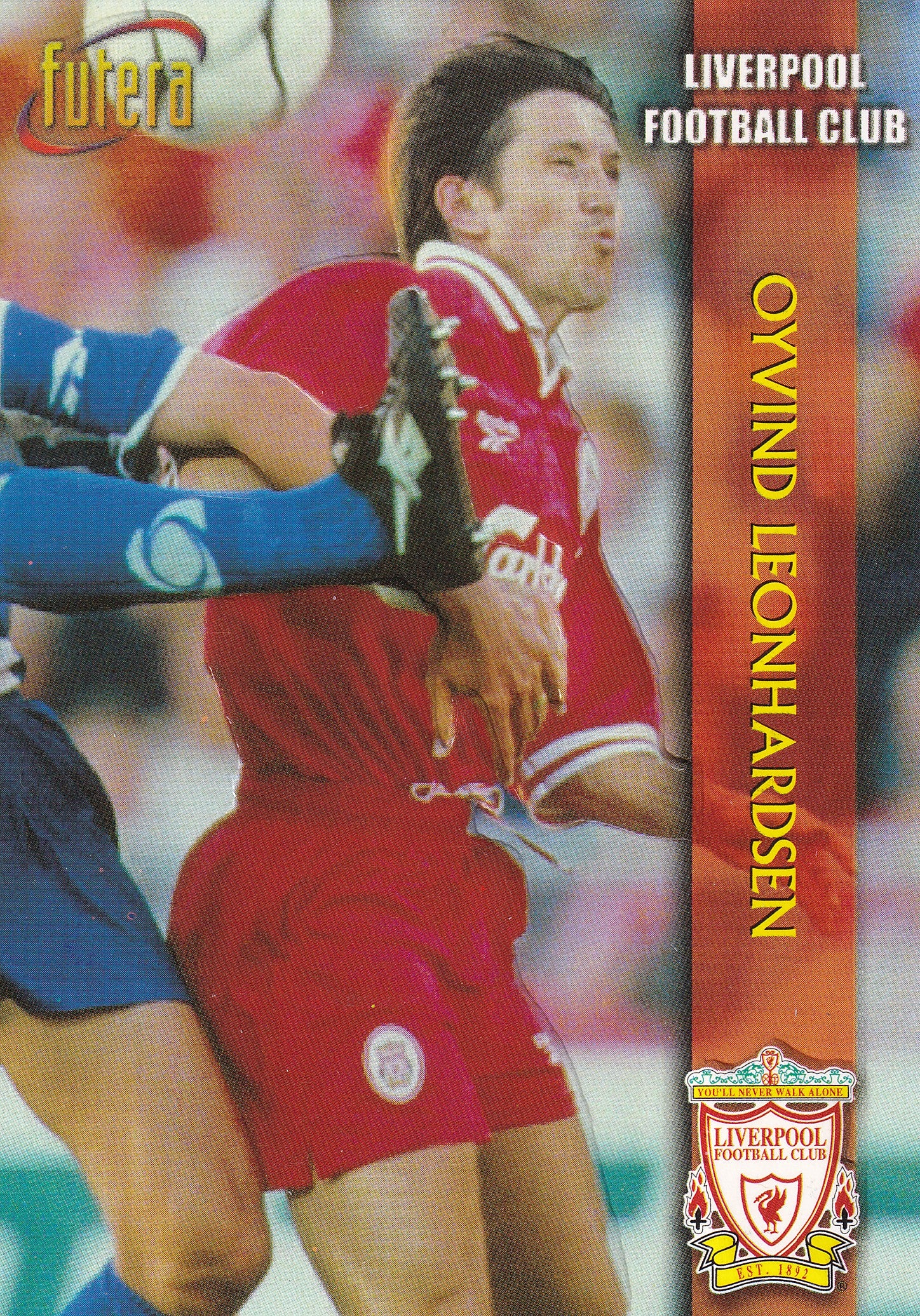 004. OYVIND LEONHARDSEN - LIVERPOOL - EMBOSED