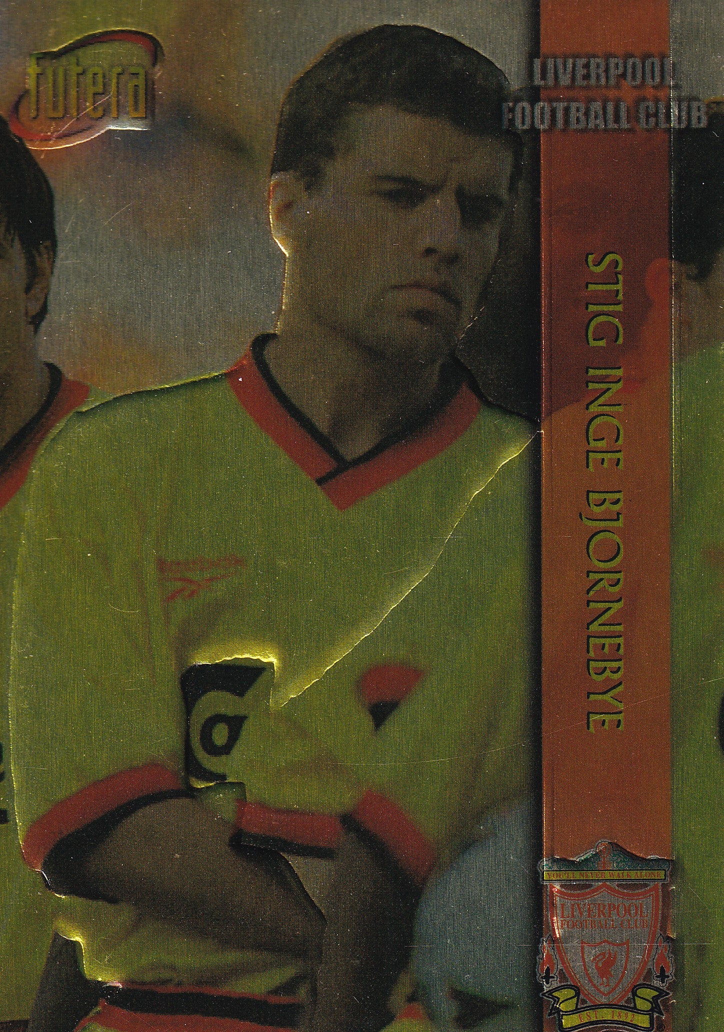 017. STIG INGE BJORNEBYE - LIVERPOOL - EMBOSED SILVER FOIL