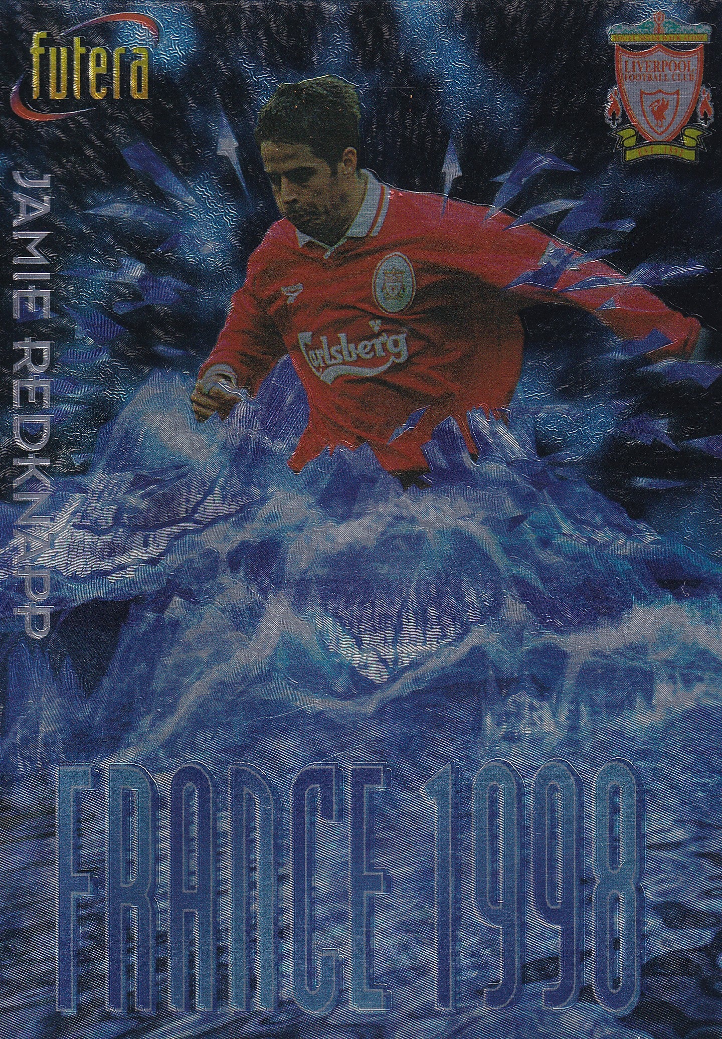 FR98-6. JAMIE REDKNAPP - LIVERPOOL - FRANCE 98
