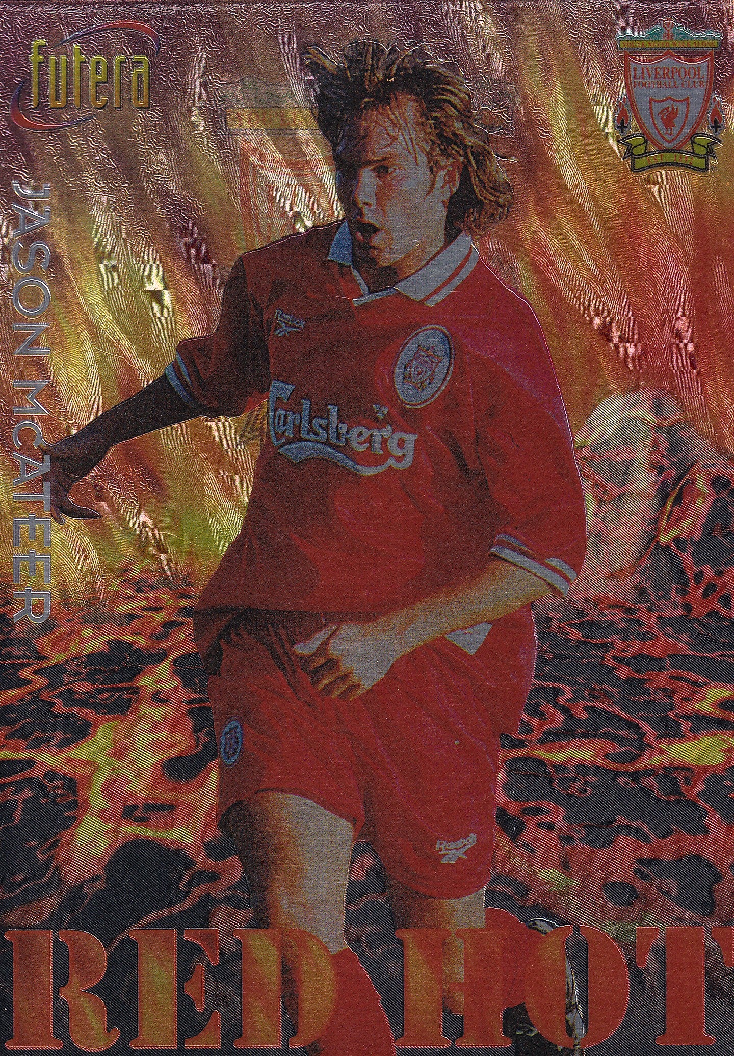 RH6. STEVE McMANAMAN - LIVERPOOL - RED HOT #8000
