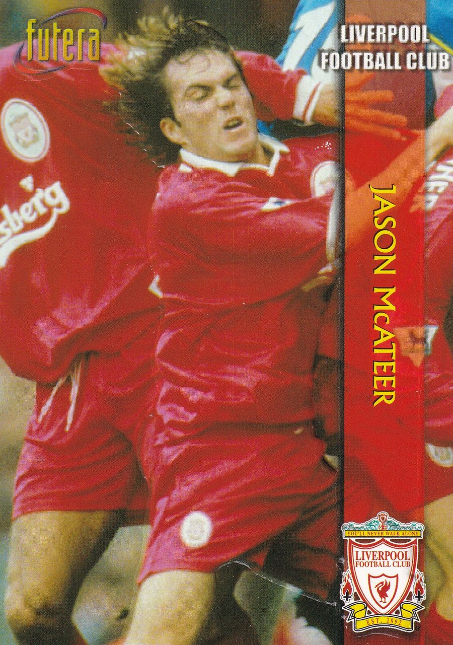 008. JASON McATEER - LIVERPOOL - EMBOSED