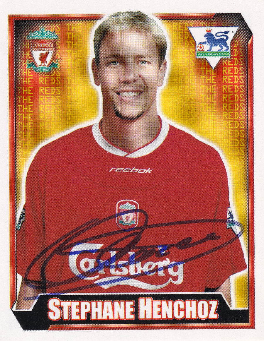 309. STEPHANE HENCHOZ - LIVERPOOL