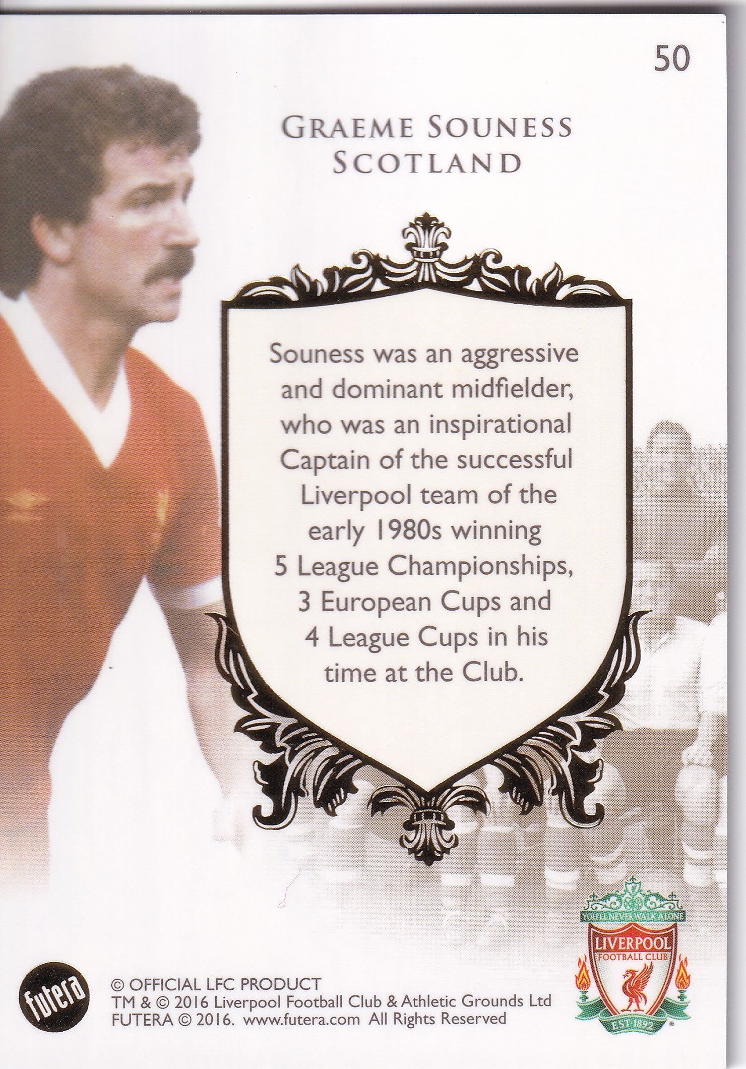 050. GRAEME SOUNESS - LIVERPOL - THE GREATS