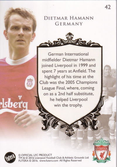 042. DIETMAR HAMANN - LIVERPOOL - THE GREATS