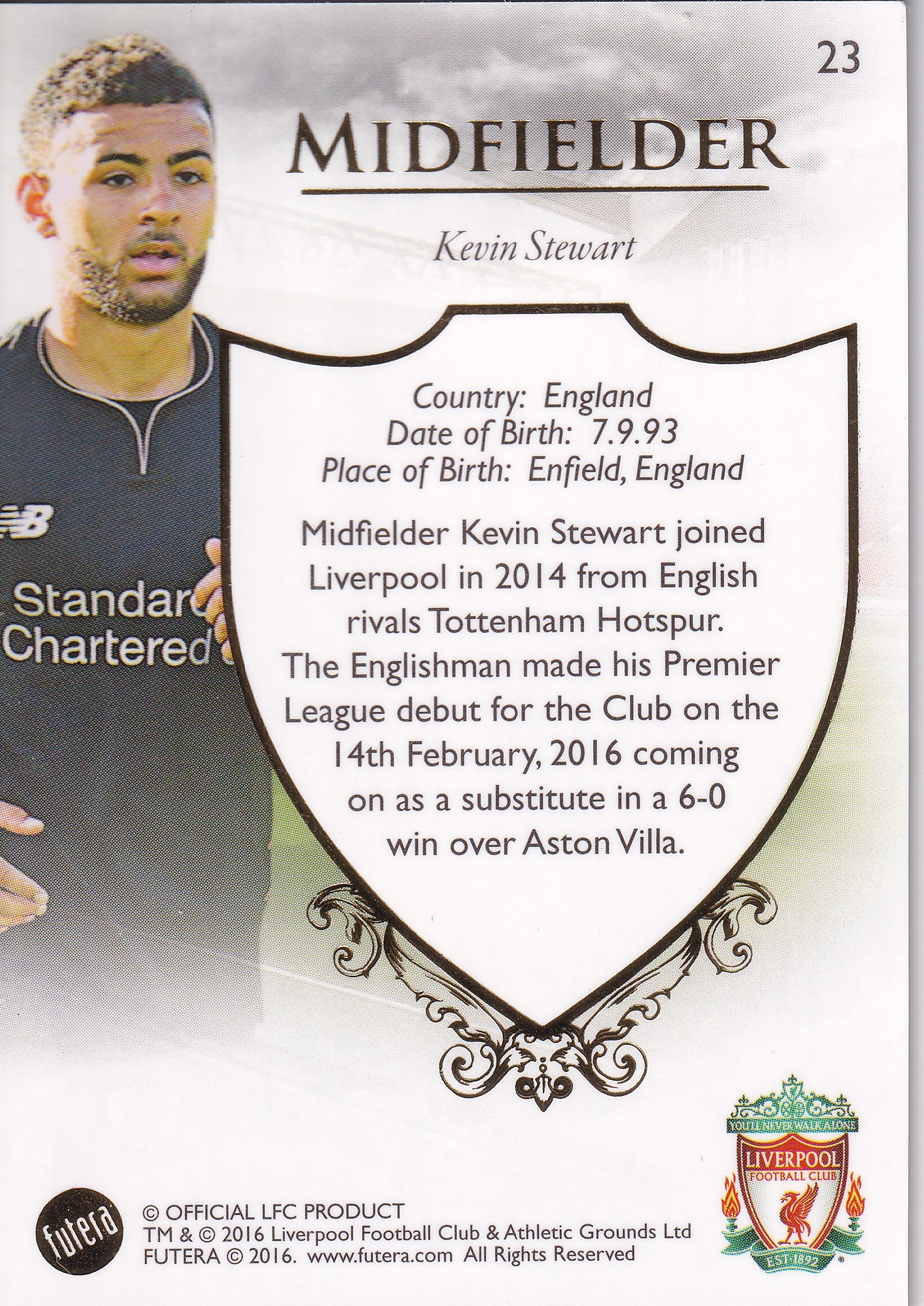 023. KEVIN STEWART - LIVERPOOL