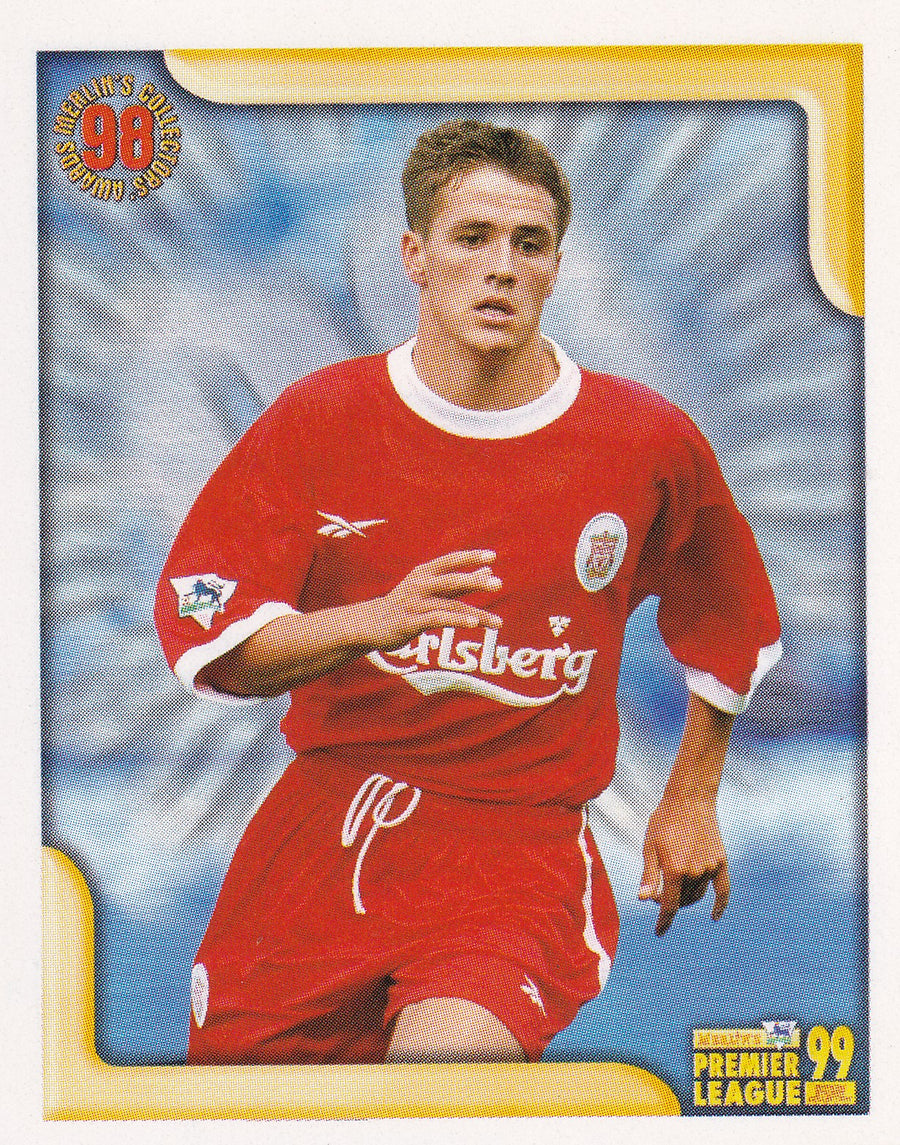 280. MICHAEL OWEN - LIVERPOOL - FORWARD OF THE YEAR 1998