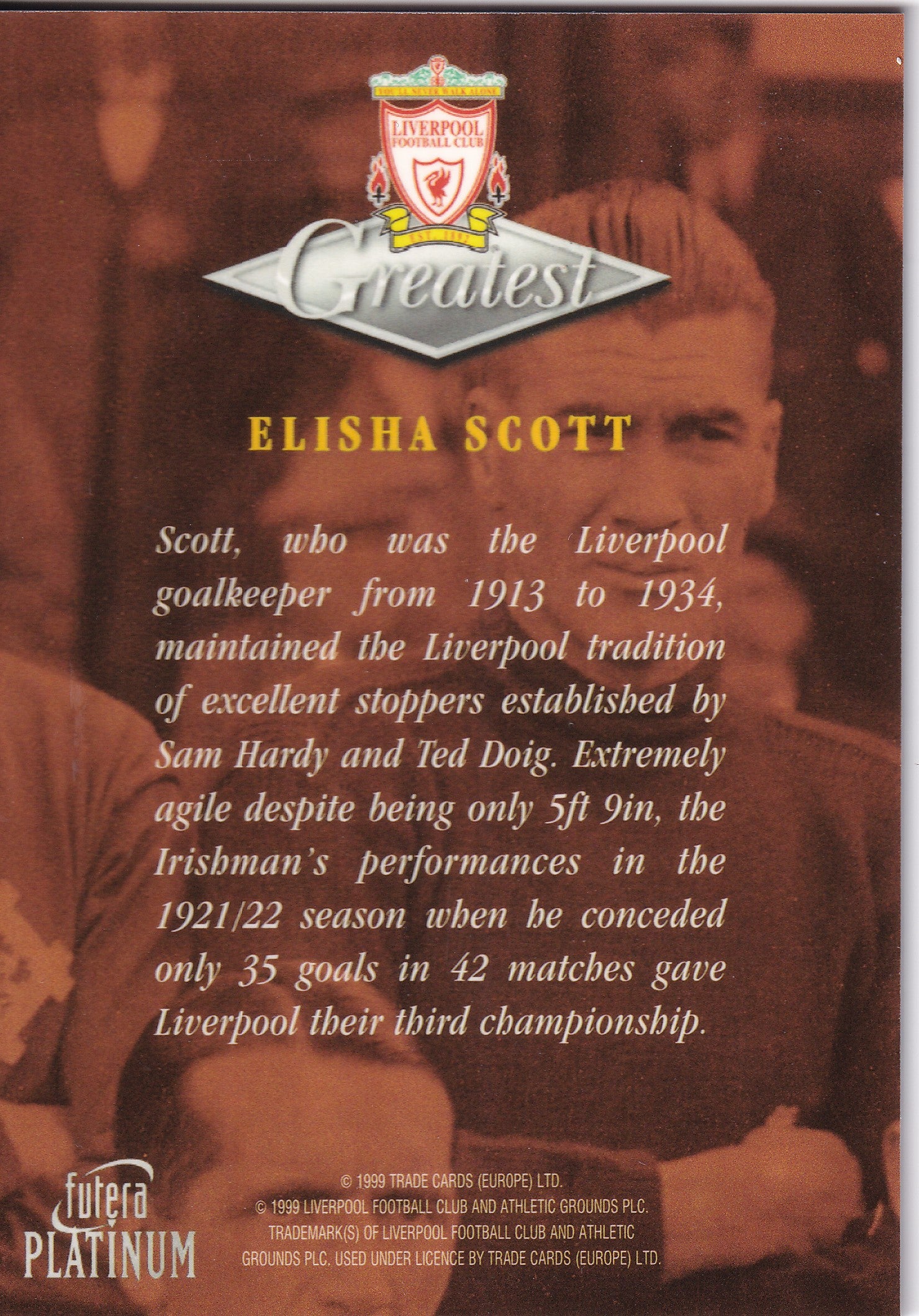 040. ELISHA SCOTT - GREATEST - LIVERPOOL