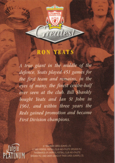 050. RON YEATS - GREATEST - LIVERPOOL