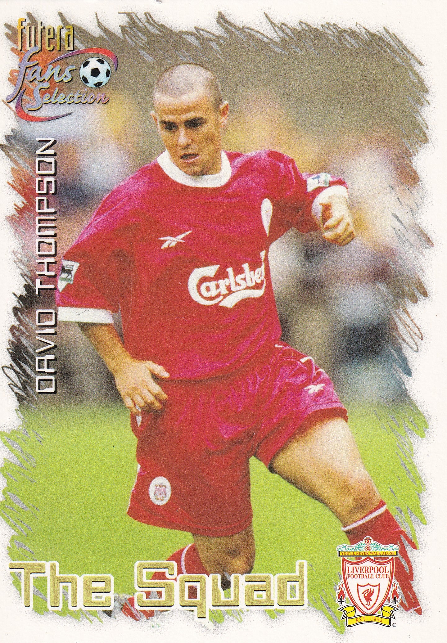 029. DAVID THOMPSON - LIVERPOOL - THE SQUAD