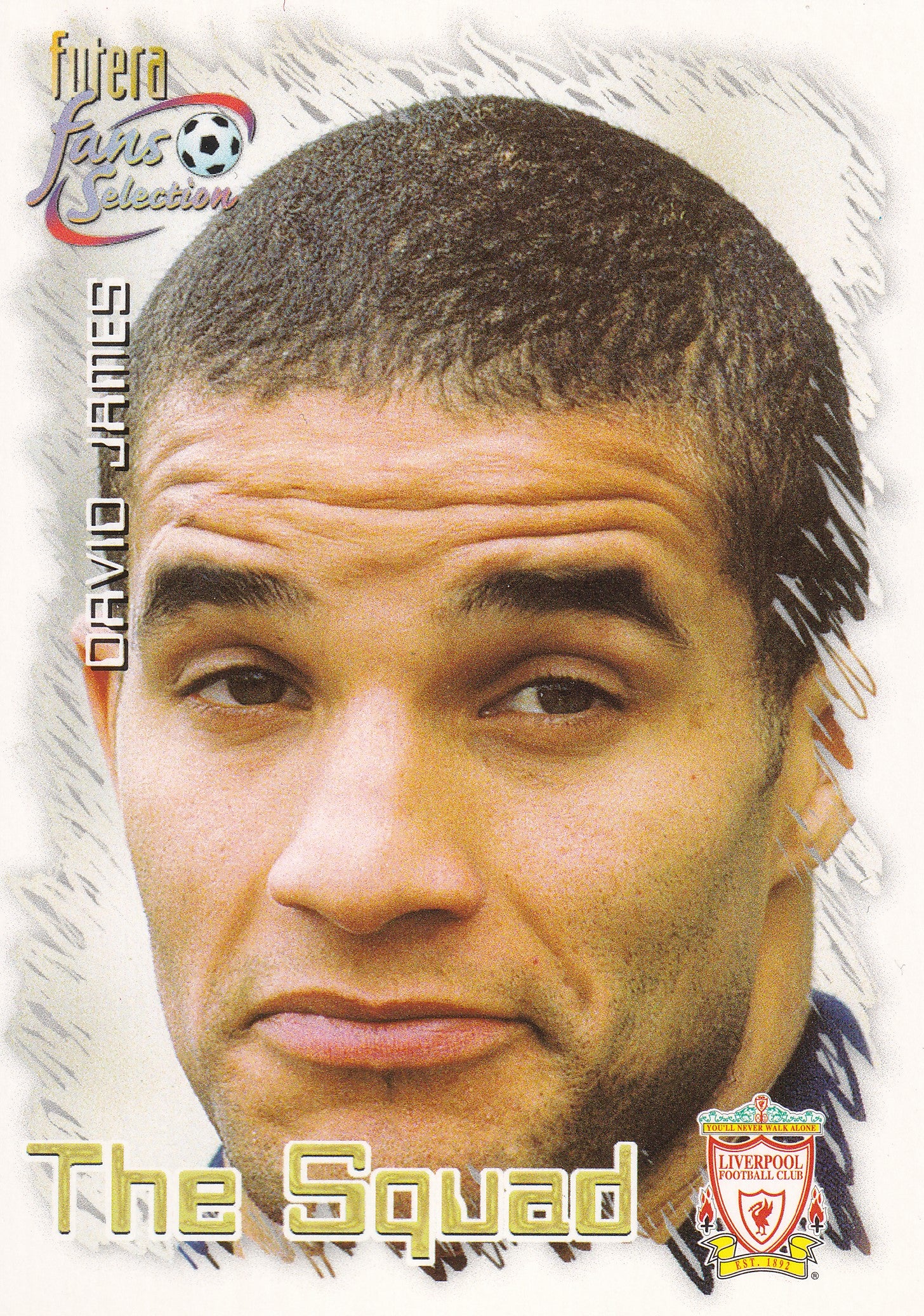 019. DAVID JAMES - LIVERPOOL - THE SQUAD