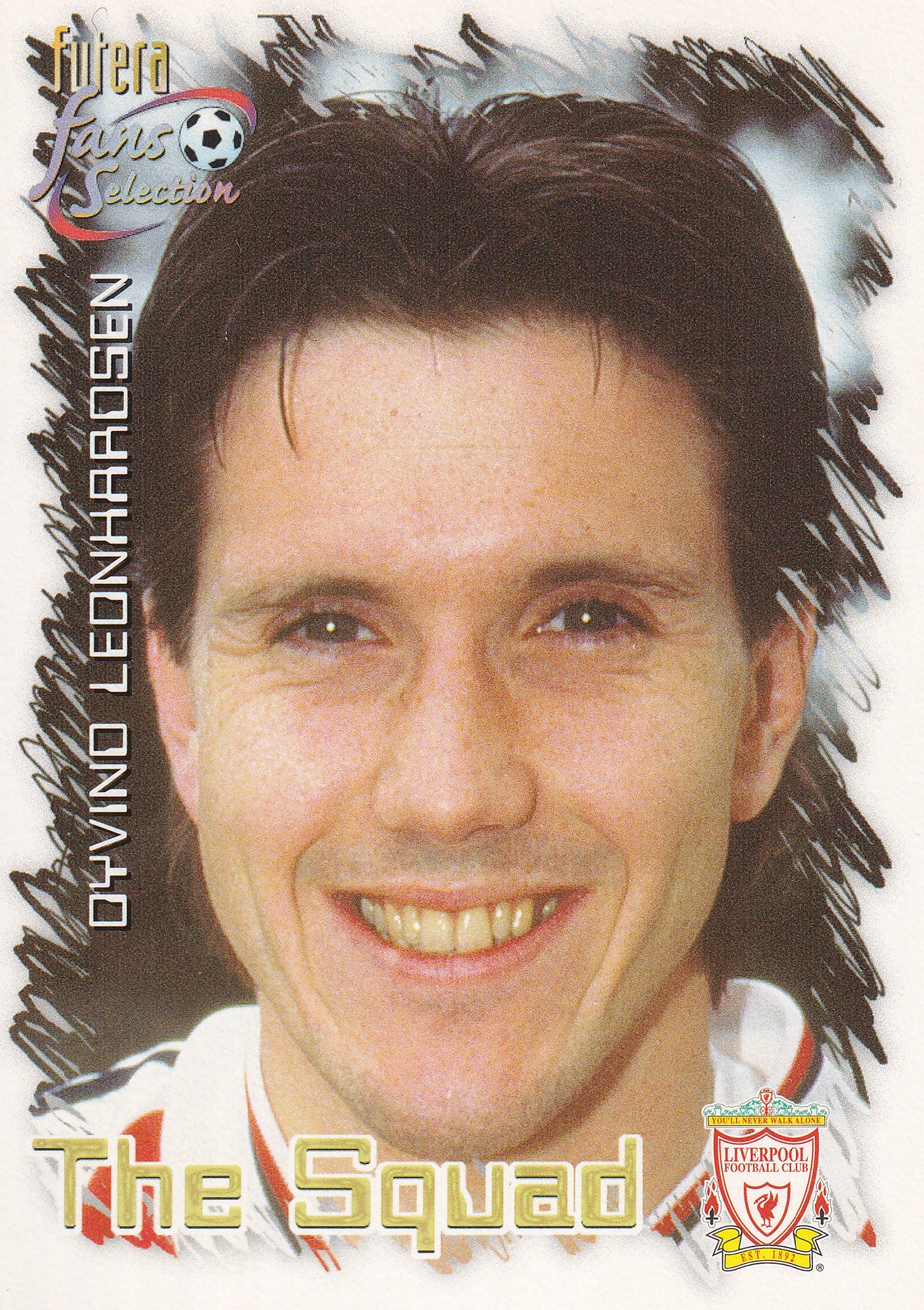 028. OYVIND LEONHARDSEN - LIVERPOOL - THE SQUAD