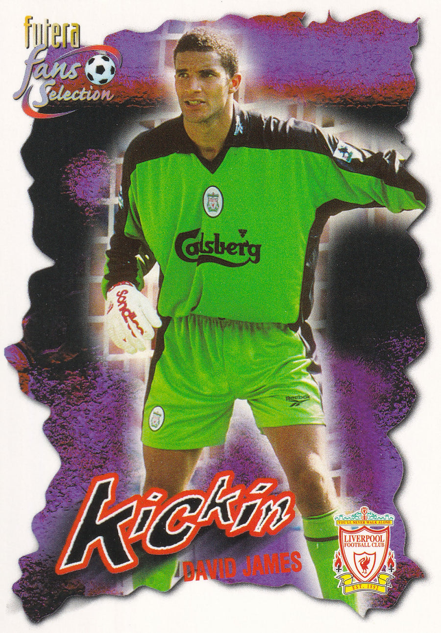 043. DAVID JAMES - LIVERPOOL - KICKIN