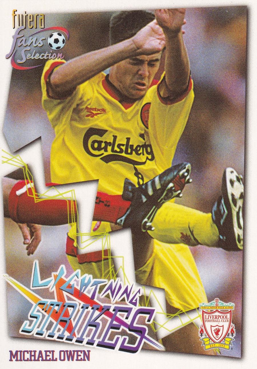 067. MICHAEL OWEN - LIVERPOOL - LIGHTNING STRIKES