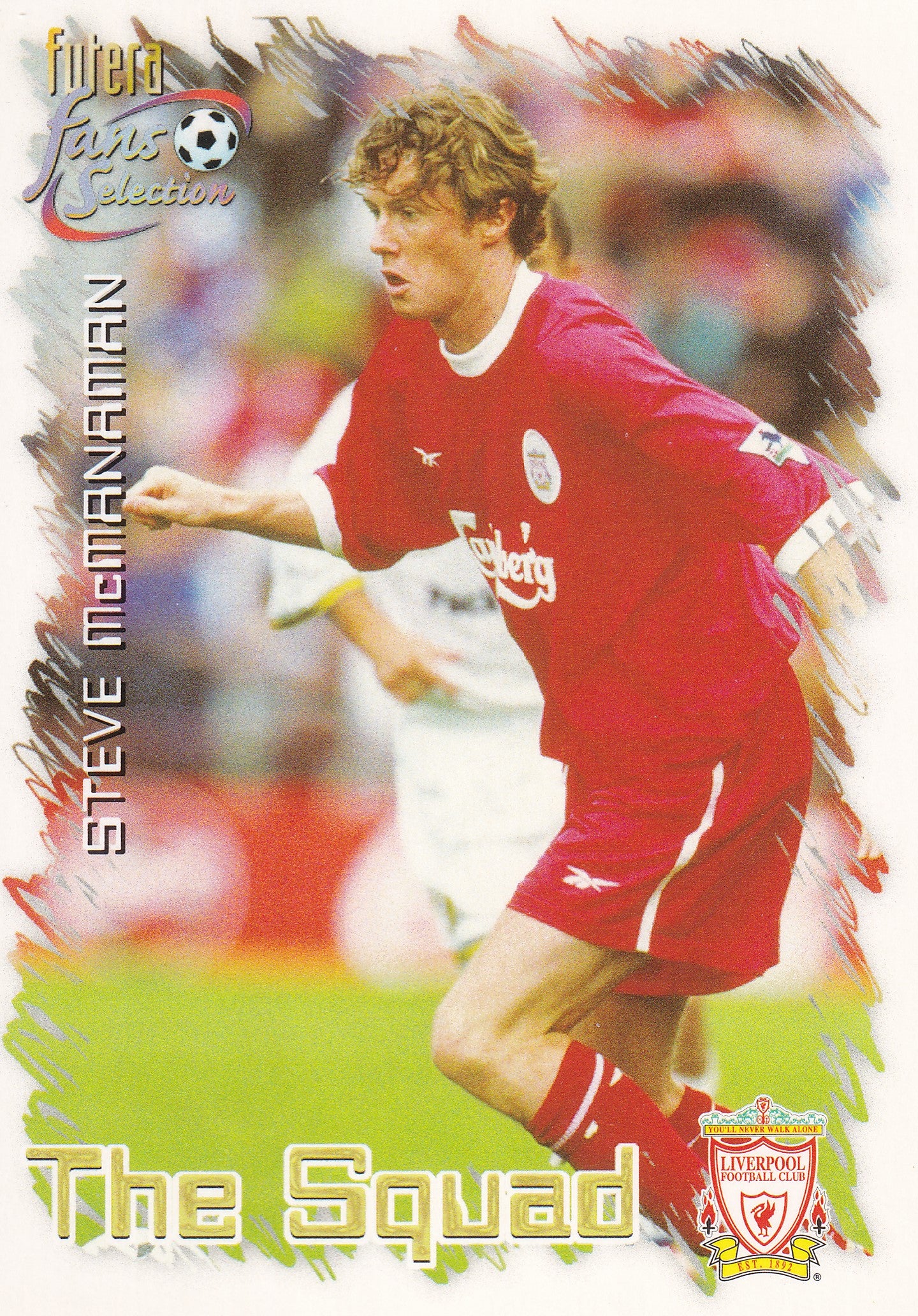 020. STEVE McMANAMAN - LIVERPOOL - THE SQUAD
