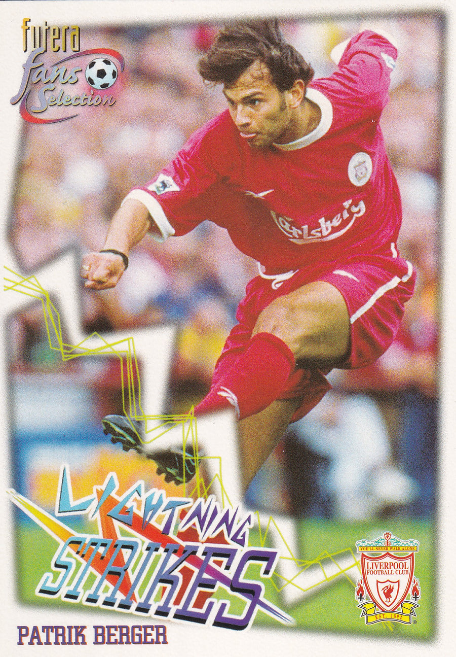 068. PATRIK BERGER - LIVERPOOL - LIGHTNING STRIKES
