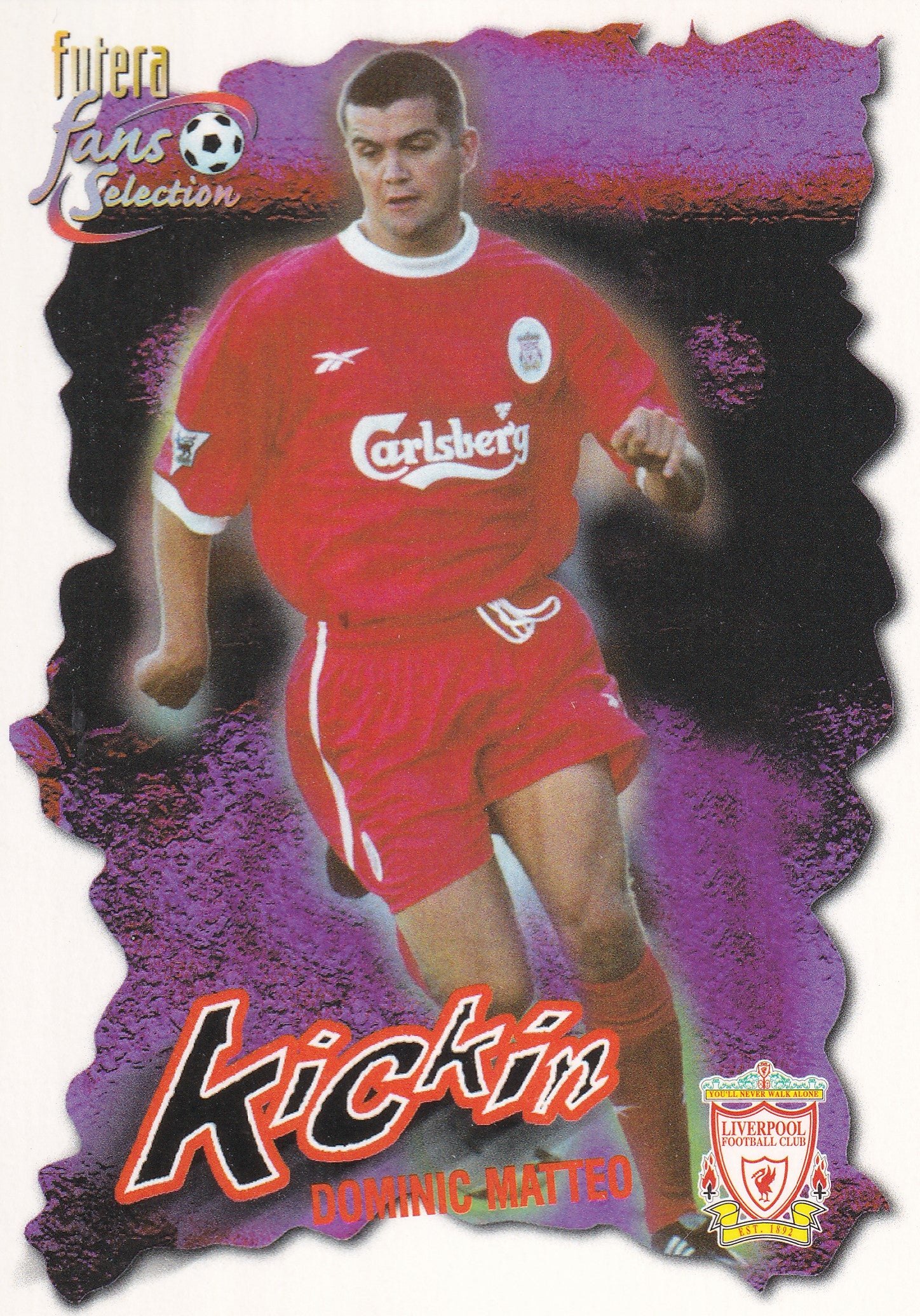 041. DOMINIC MATTEO - LIVERPOOL - KICKIN