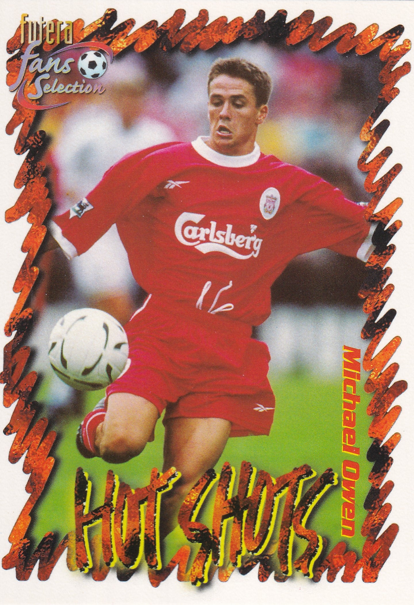 053. MICHAEL OWEN - LIVERPOOL - HOT SHOTS