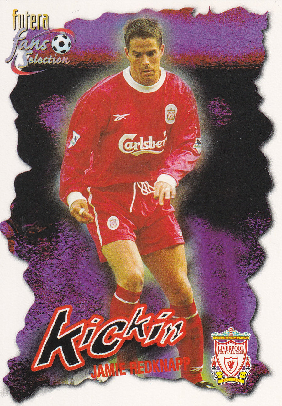 044. JAMIE REDKNAPP - LIVERPOOL - KICKIN