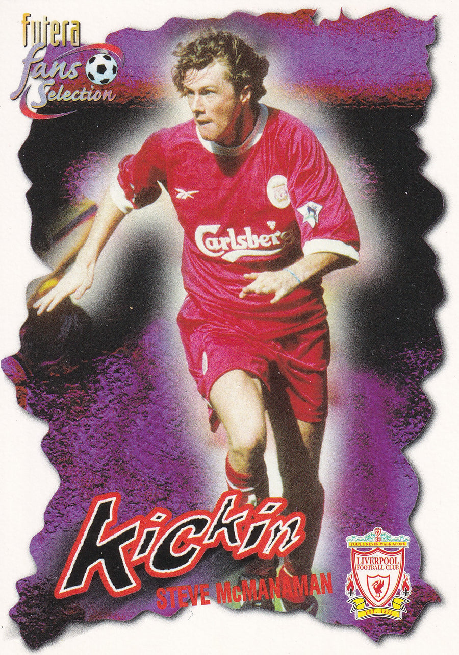 039. STEVE McMANAMAN - LIVERPOOL - KICKIN