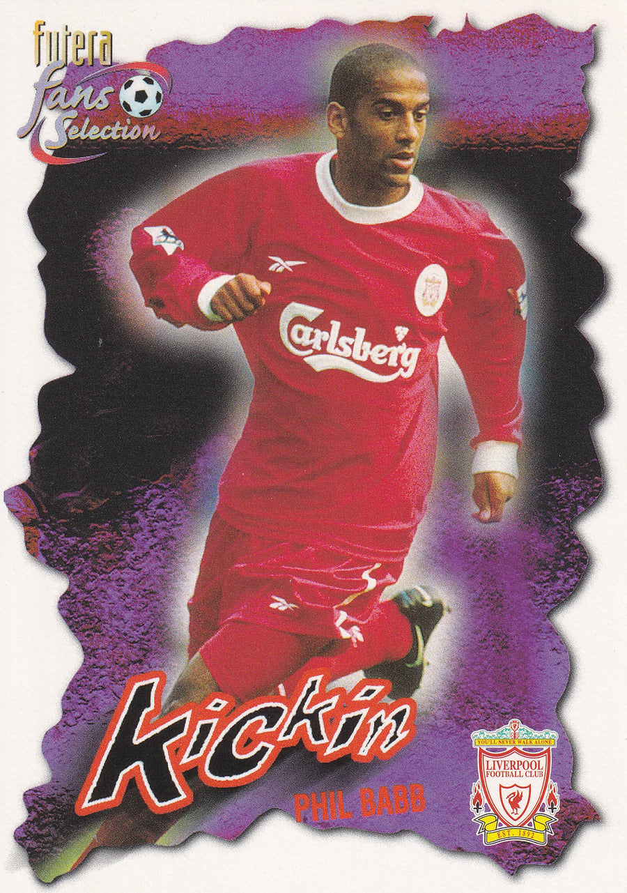 042. PHIL BABB - LIVERPOOL - KICKIN