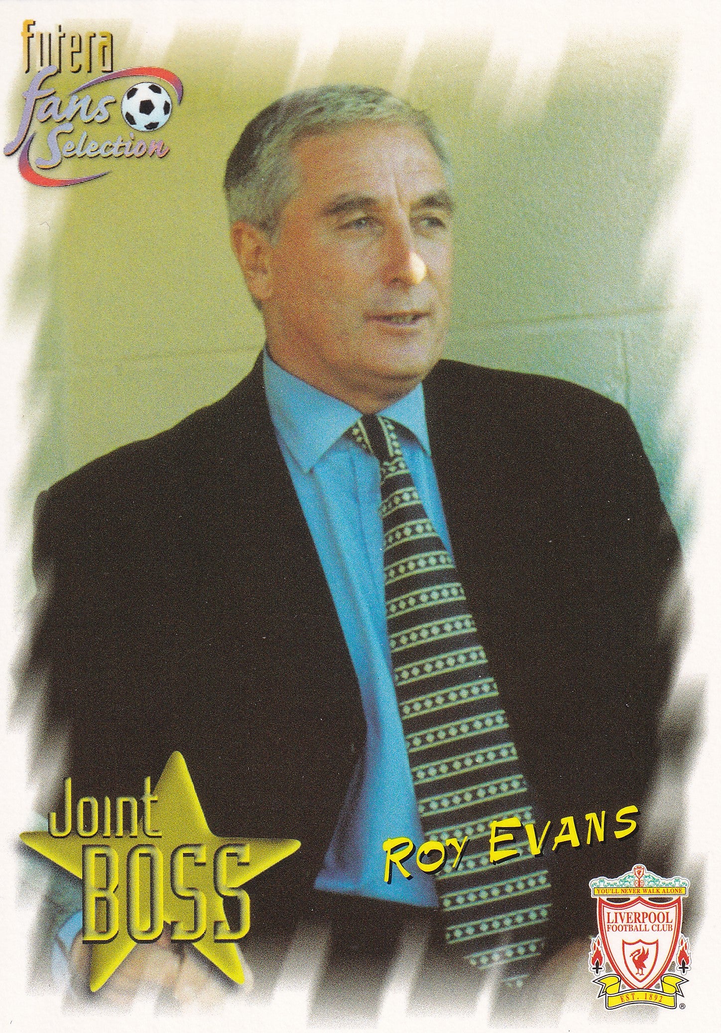 096. ROY EVANS - LIVERPOOL - JOINT BOSS
