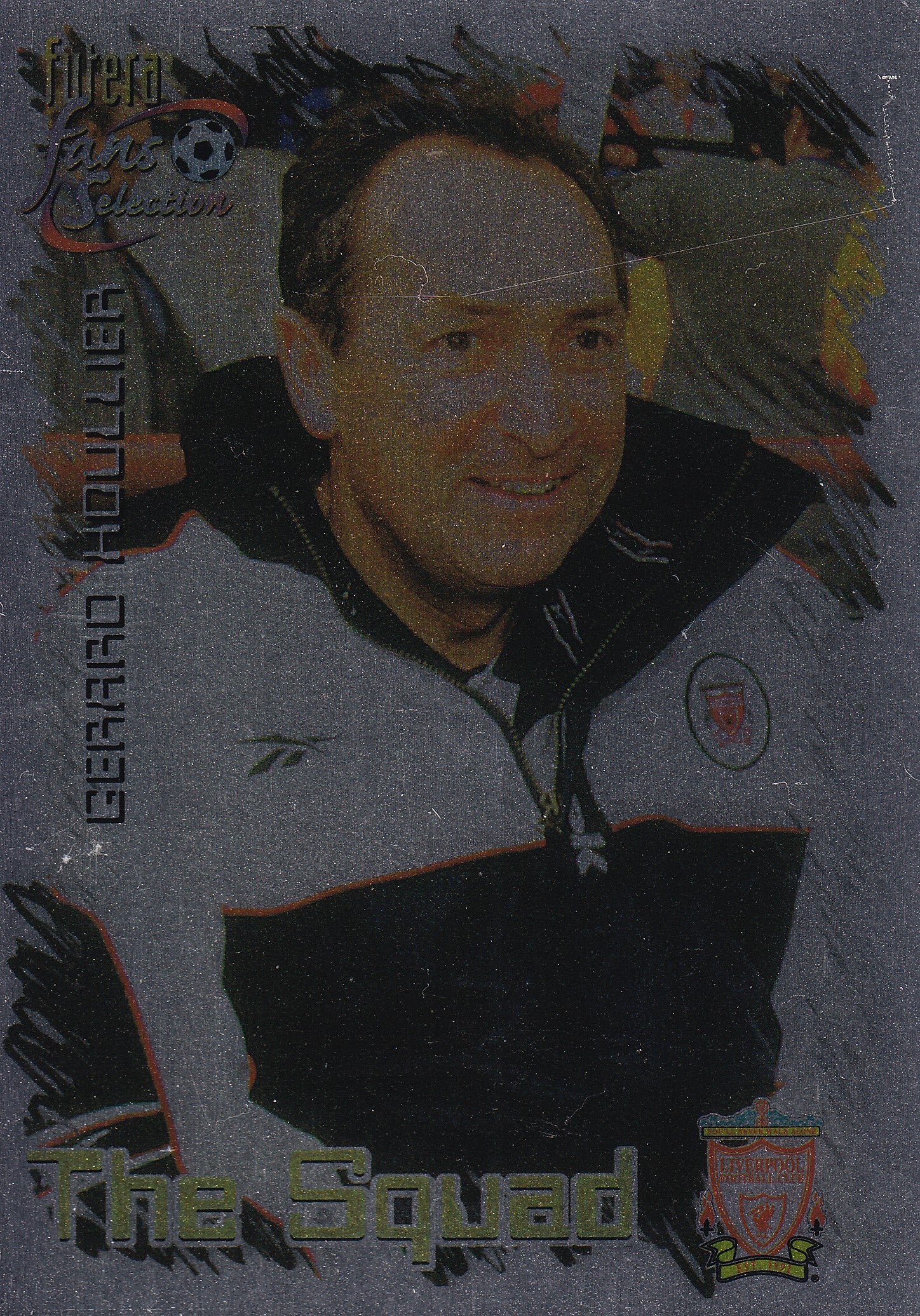 010. GERARD HOULLIER - LIVERPOOL - THE SQUAD - CHROME