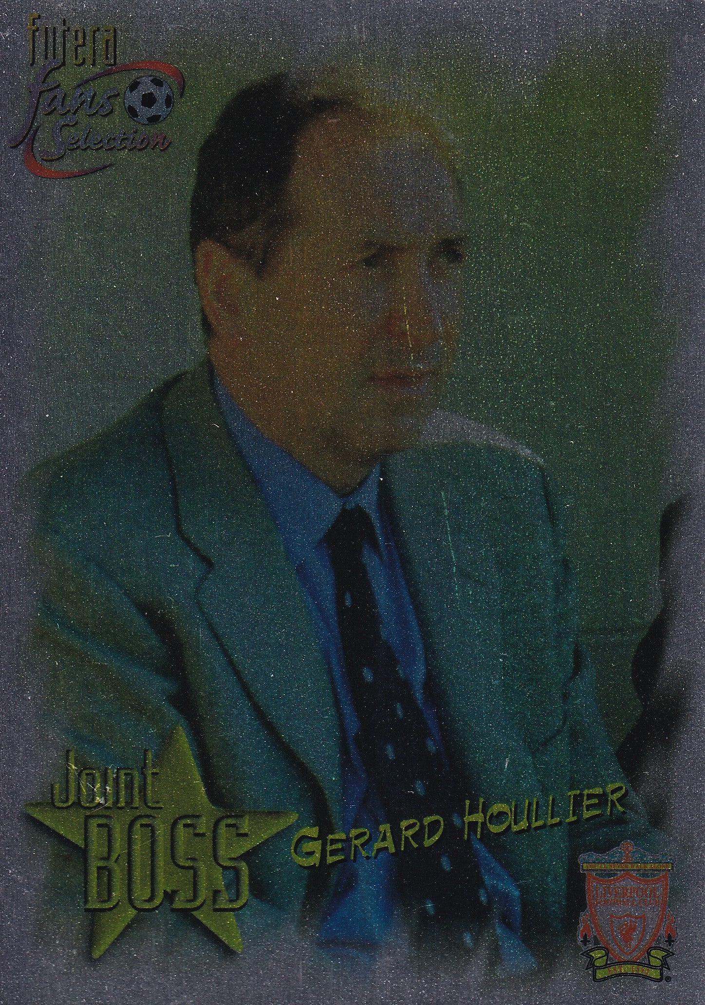 094. GERARD HOULLIER - LIVERPOOL - JOINT BOSS - CHROME