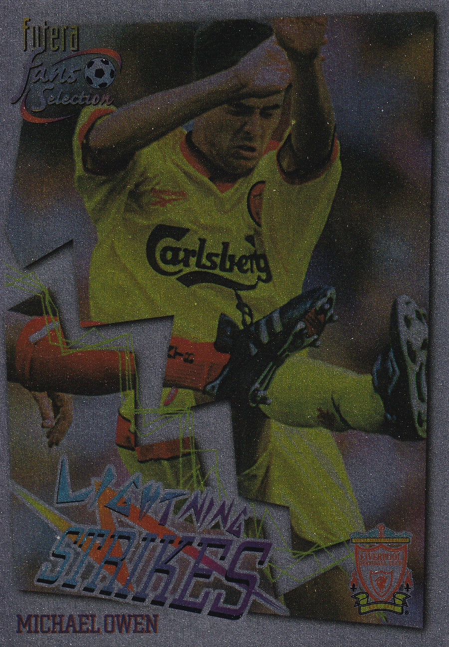 067. MICHAEL OWEN - LIVERPOOL - LIGHTNING STRIKES - CHROME