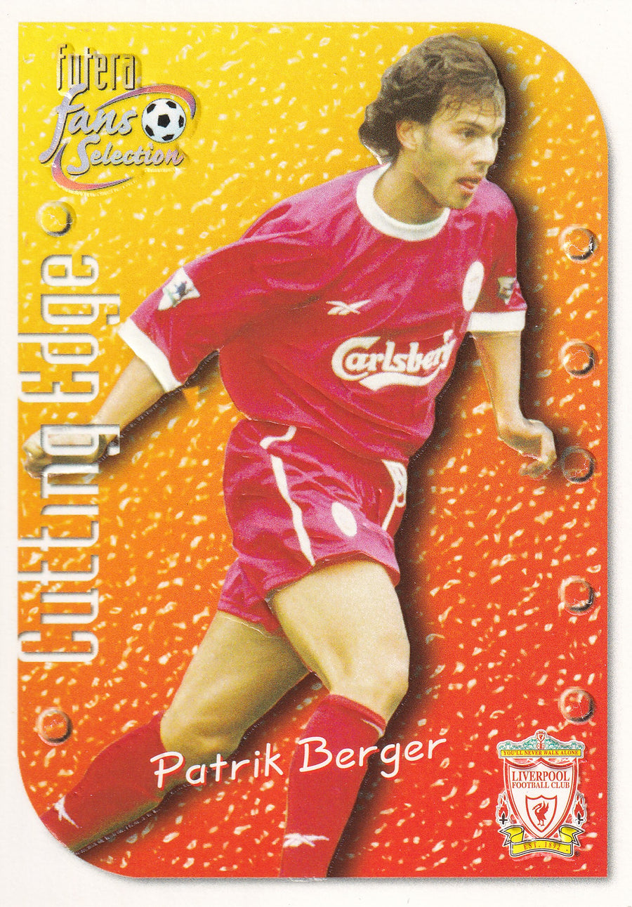 CE7. PATRIK BERGER - LIVERPOOL - EMBOSED