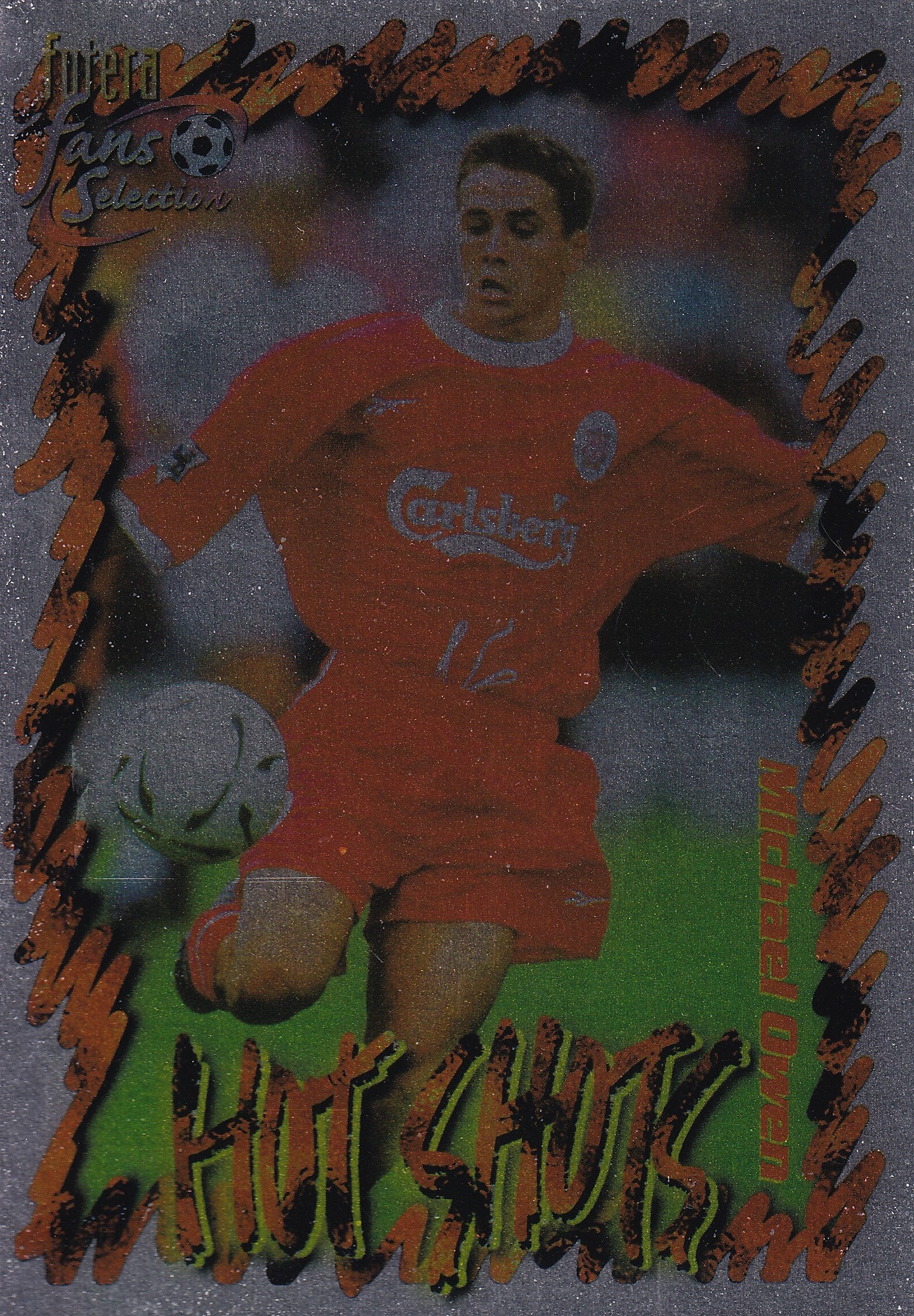 053. MICHAEL OWEN - LIVERPOOL - HOT SHOTS - CHROME