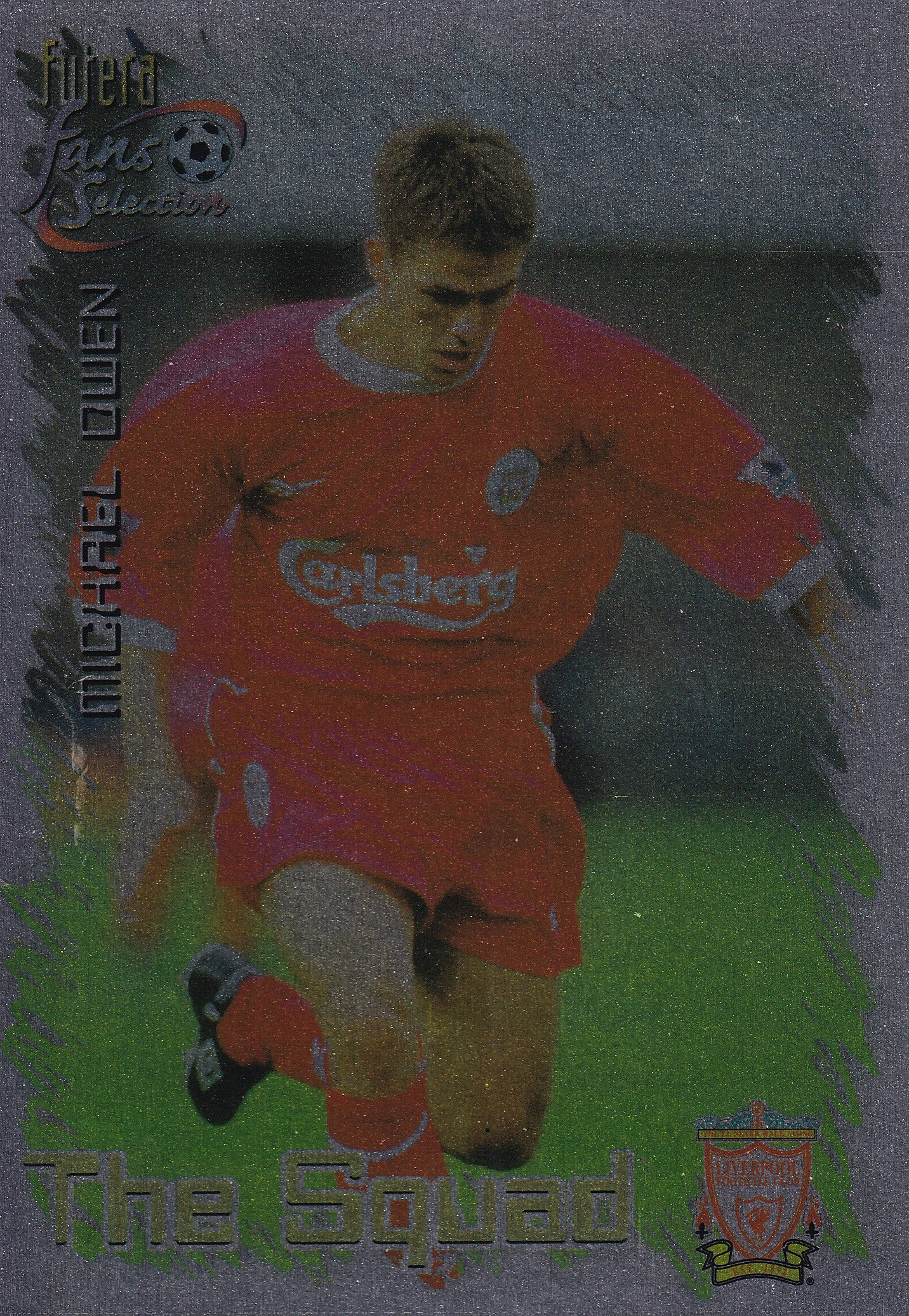 026. MICHAEL OWEN - LIVERPOOL - THE SQUAD - CHROME