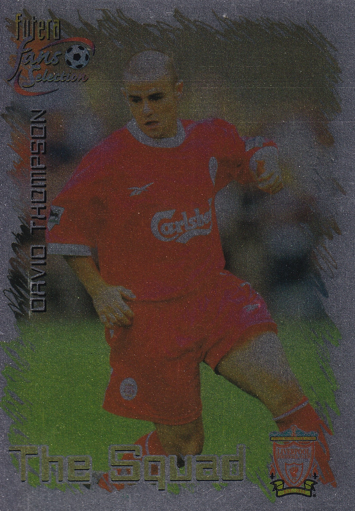 029. DAVID THOMPSON - LIVERPOOL - THE SQUAD - CHROME