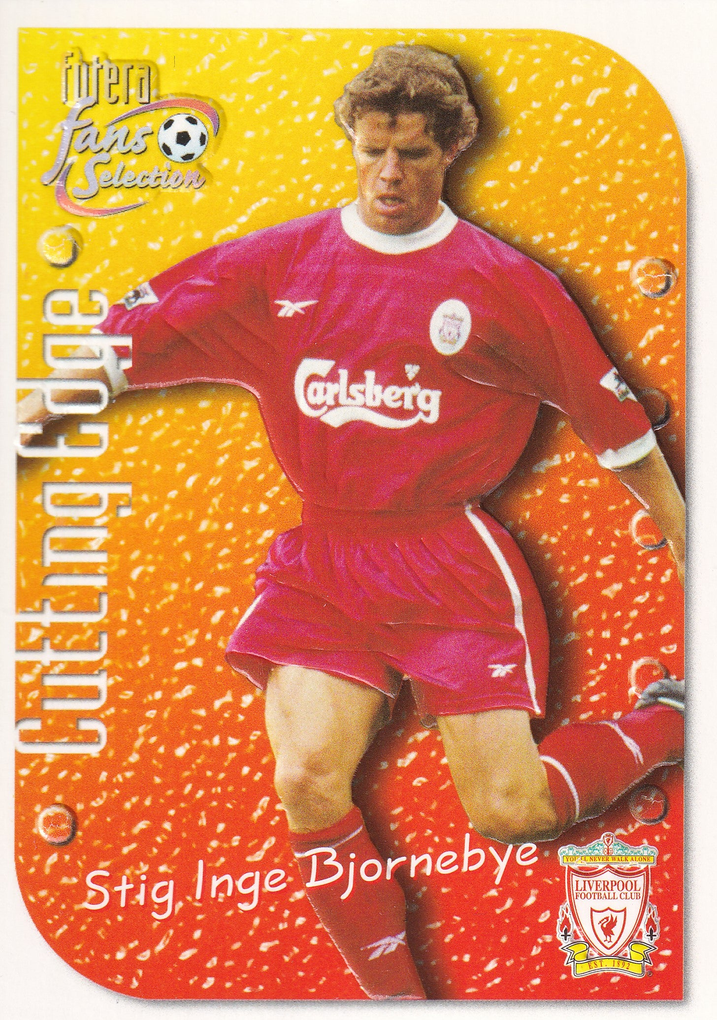 CE8. STIG INGE BJORNEBYE - LIVERPOOL - EMBOSED